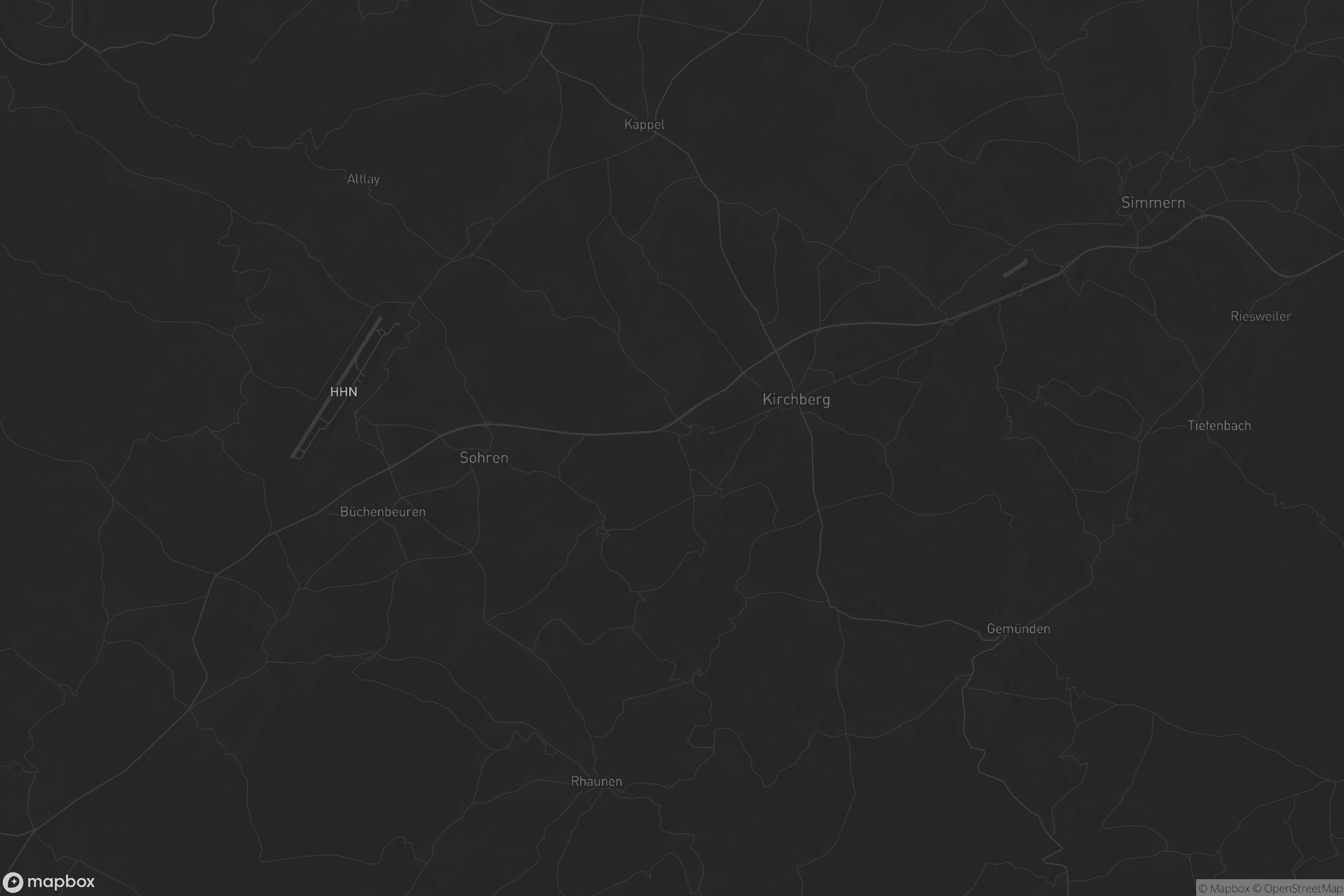 Karte von Kirchberg (Hunsrück)