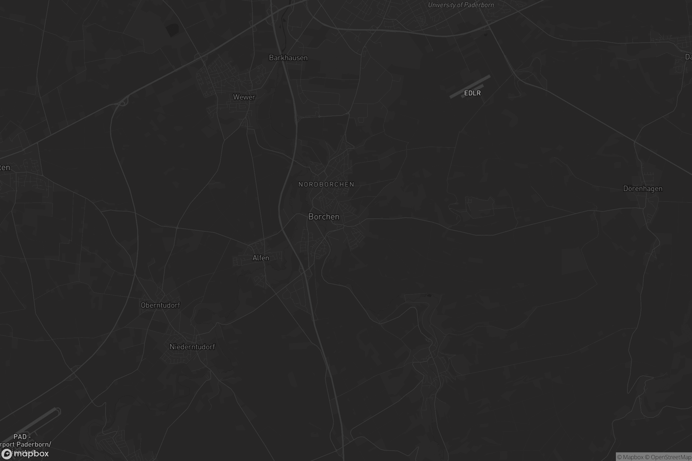 Karte von Kirchborchen