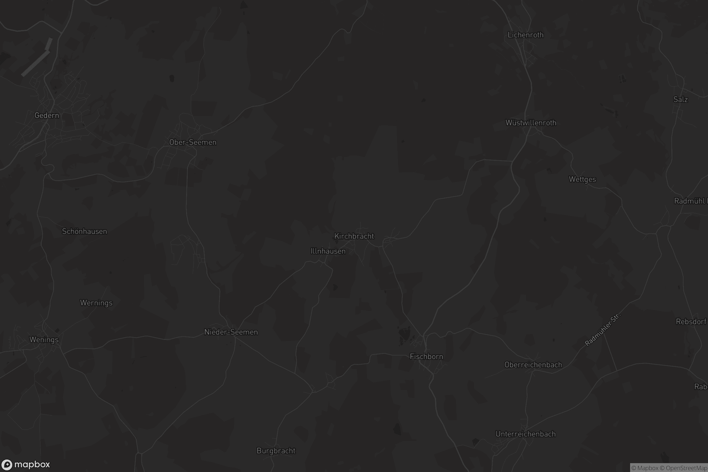 Karte von Kirchbracht