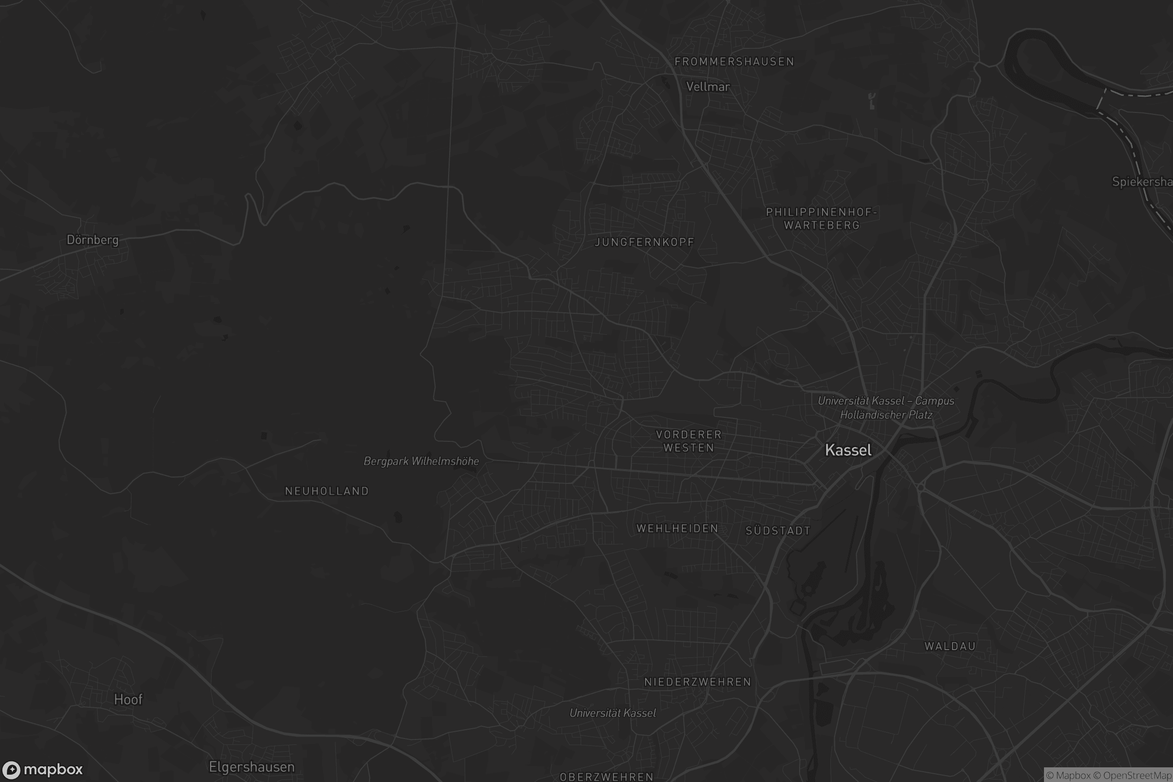 Karte von Kirchditmold