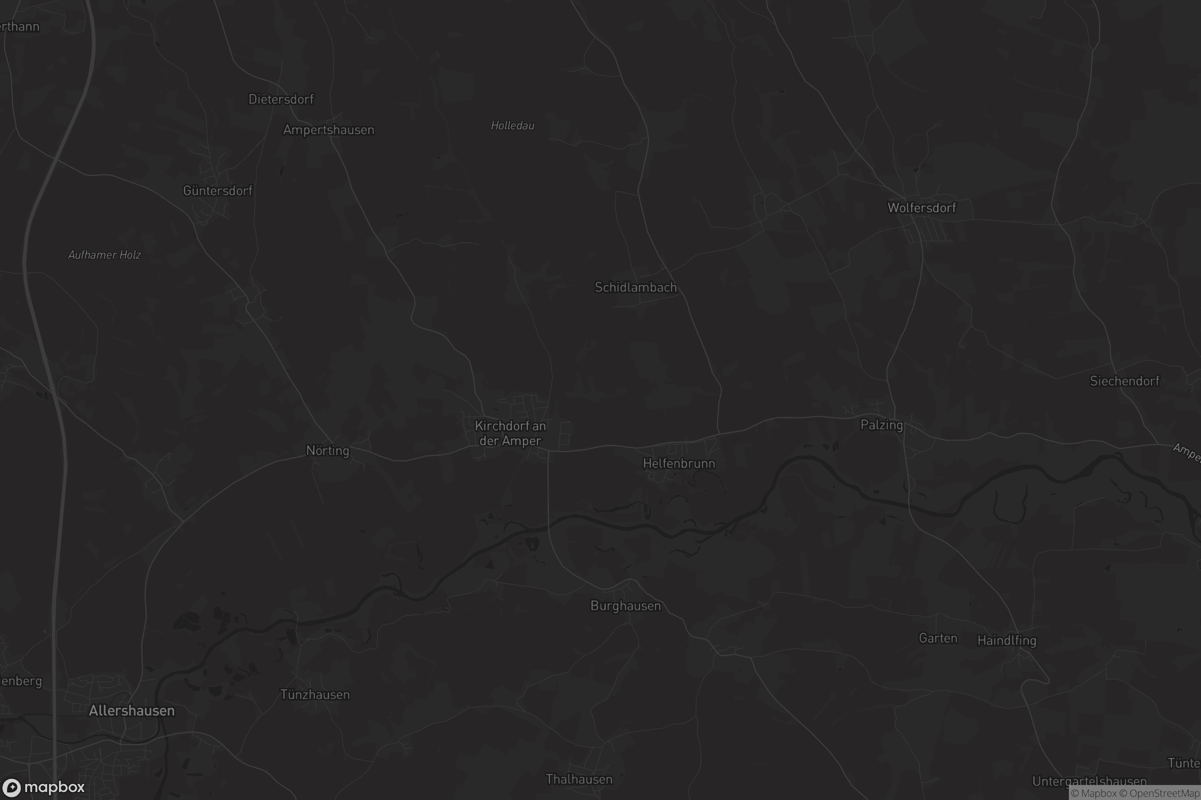 Karte von Kirchdorf an der Amper