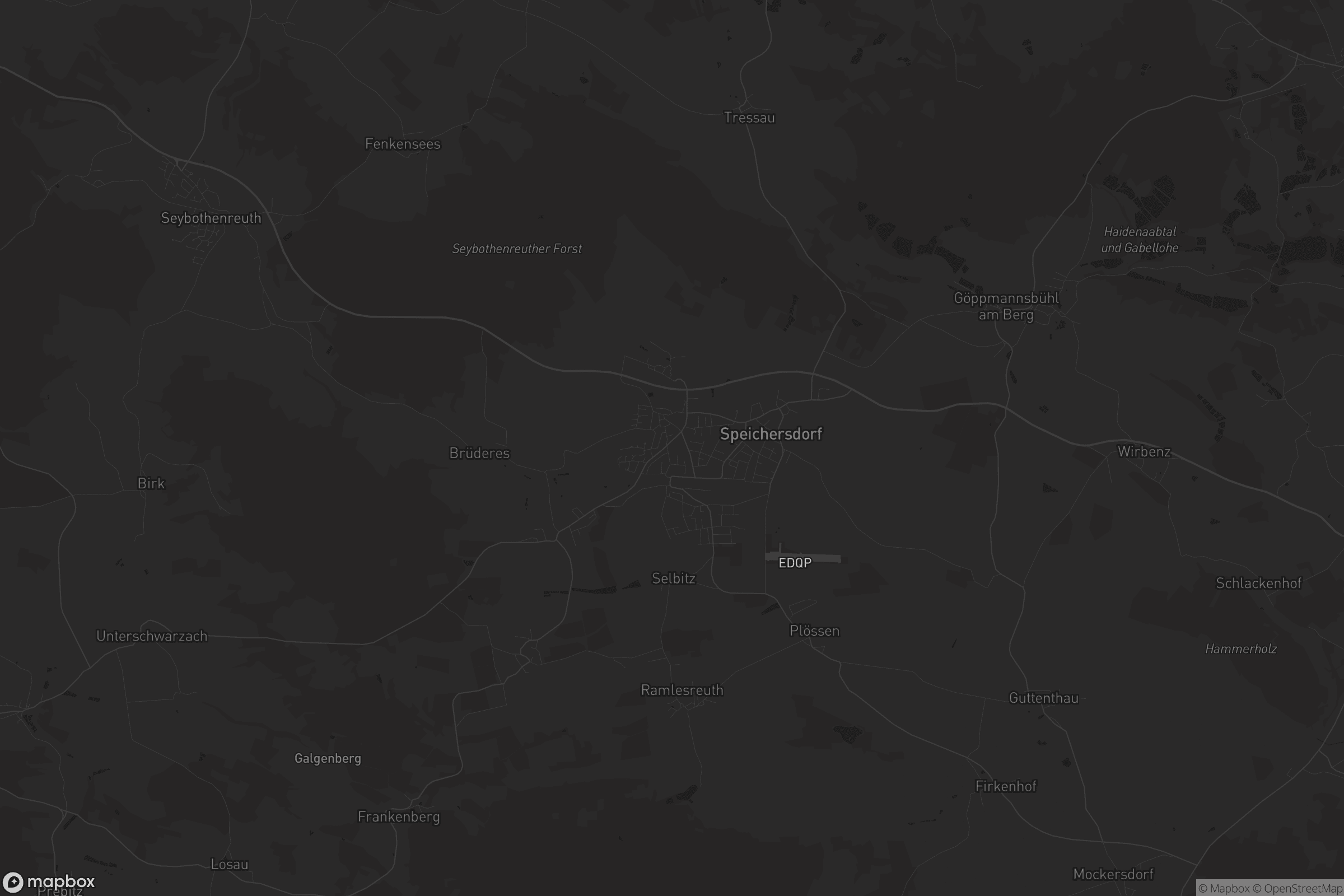 Karte von Kirchenlaibach