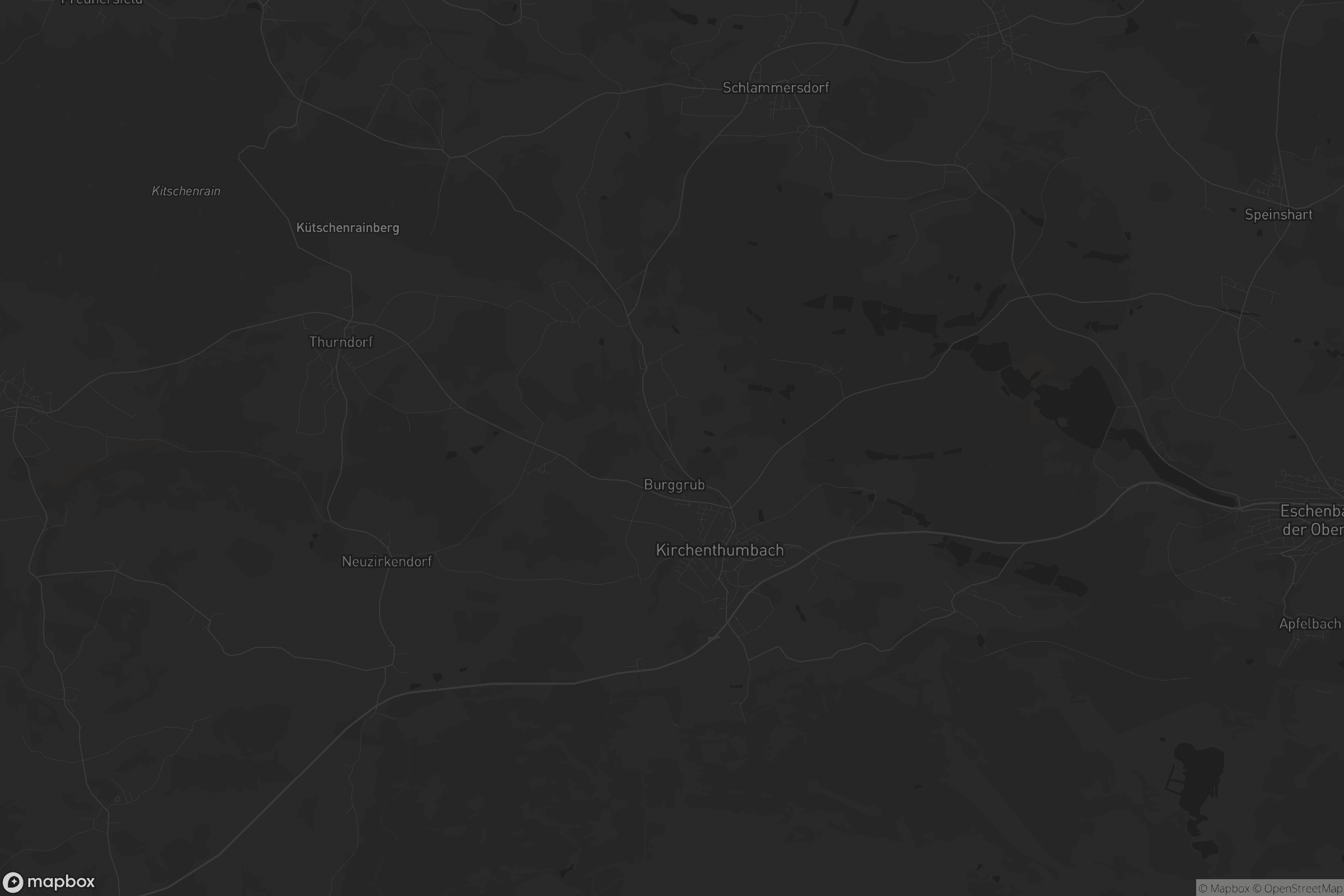 Karte von Kirchenthumbach