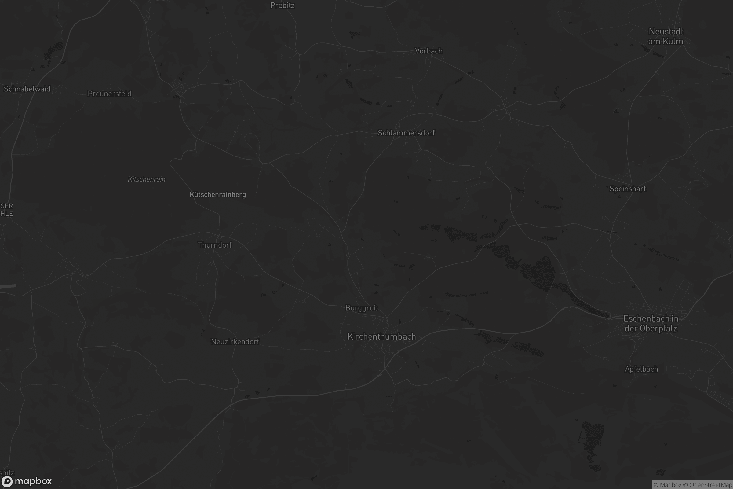 Karte von Kirchenthumbach (VGem)