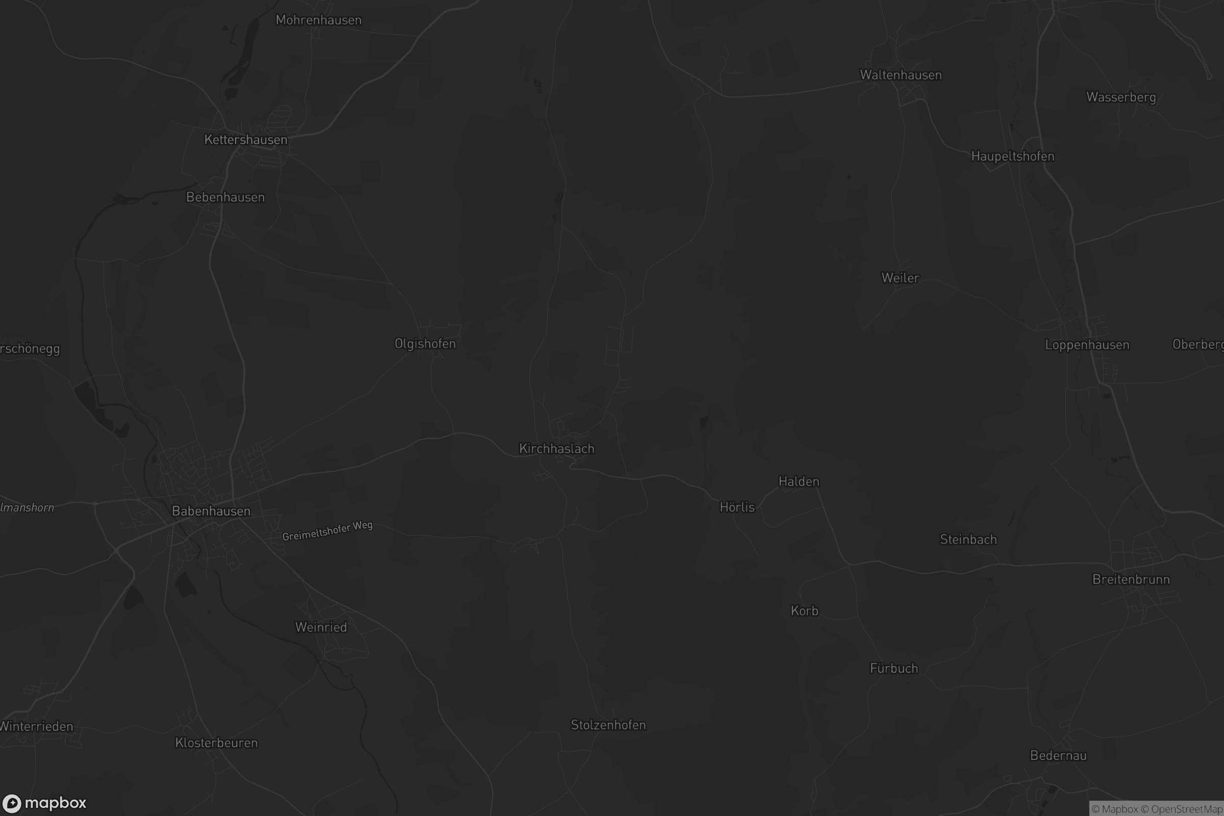 Karte von Kirchhaslach