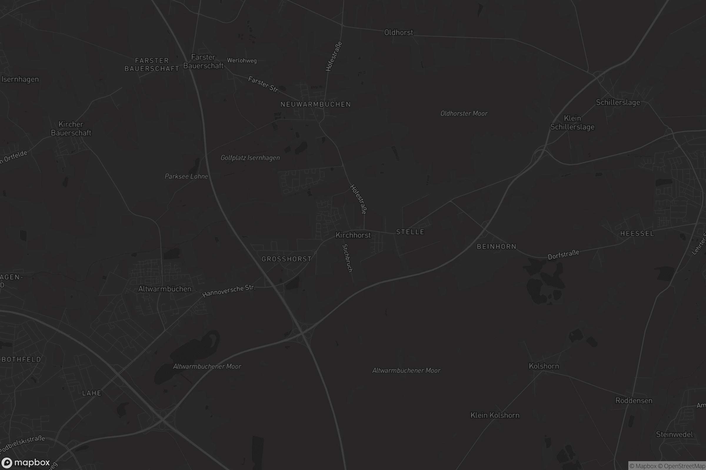 Karte von Kirchhorst