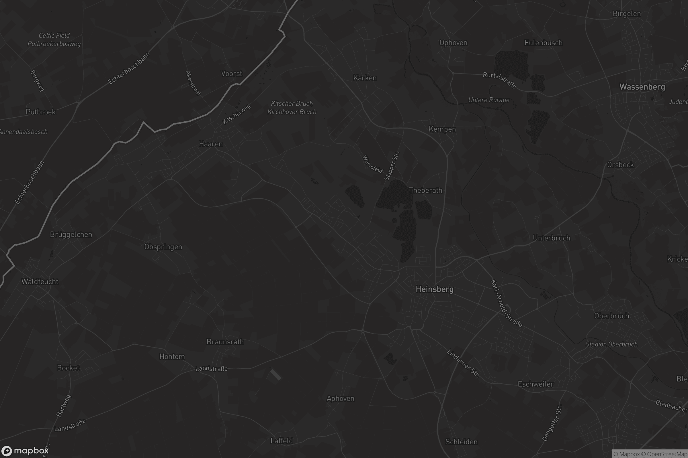 Karte von Kirchhoven