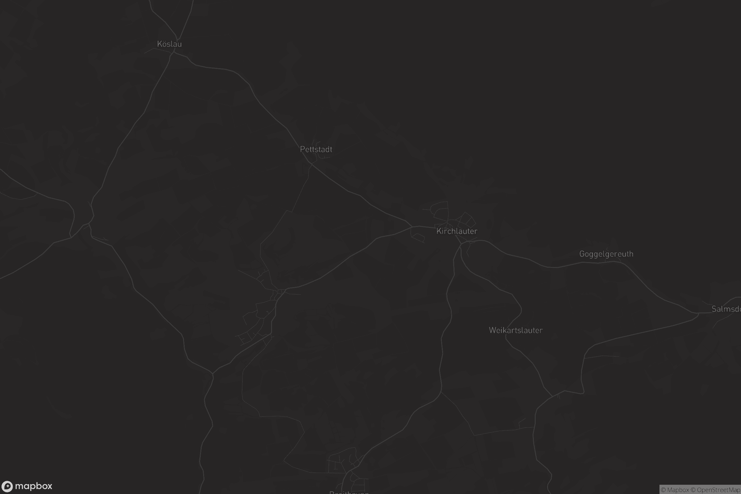 Karte von Kirchlauter