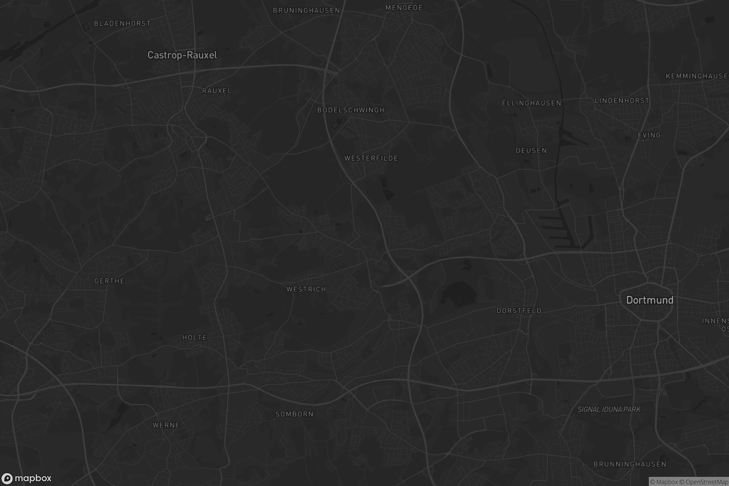 Karte von Kirchlinde