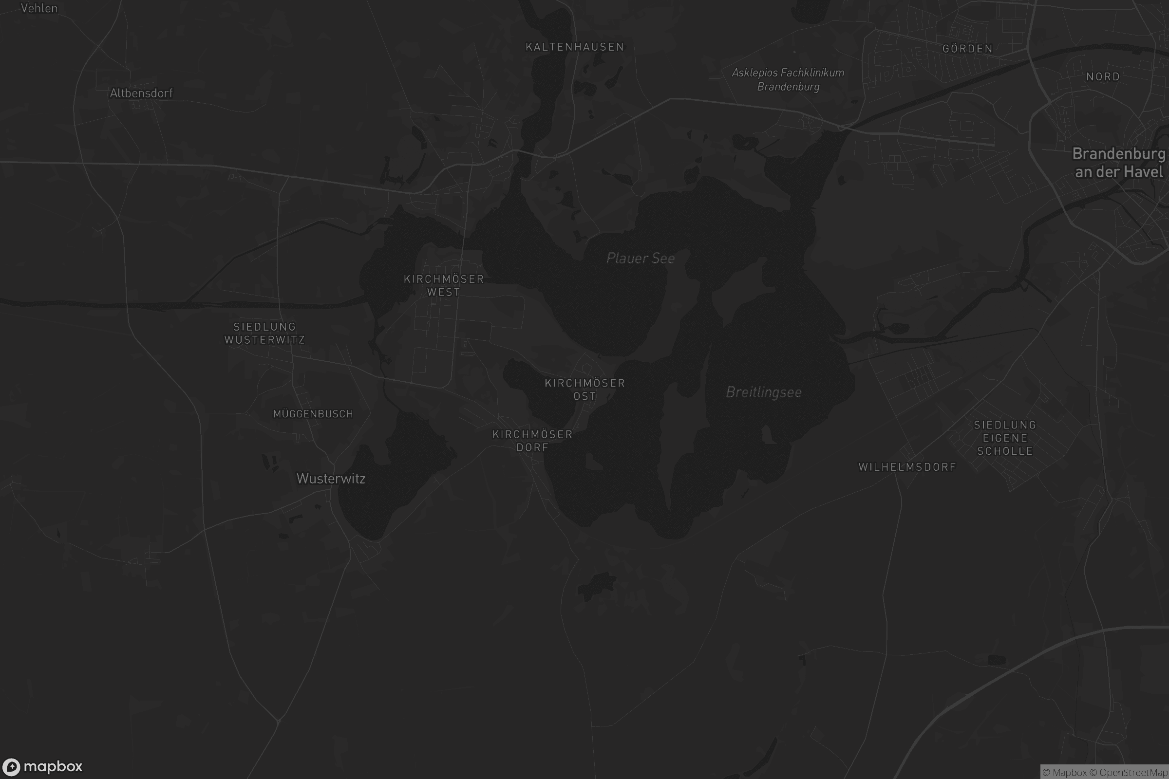 Karte von Kirchmöser Ost