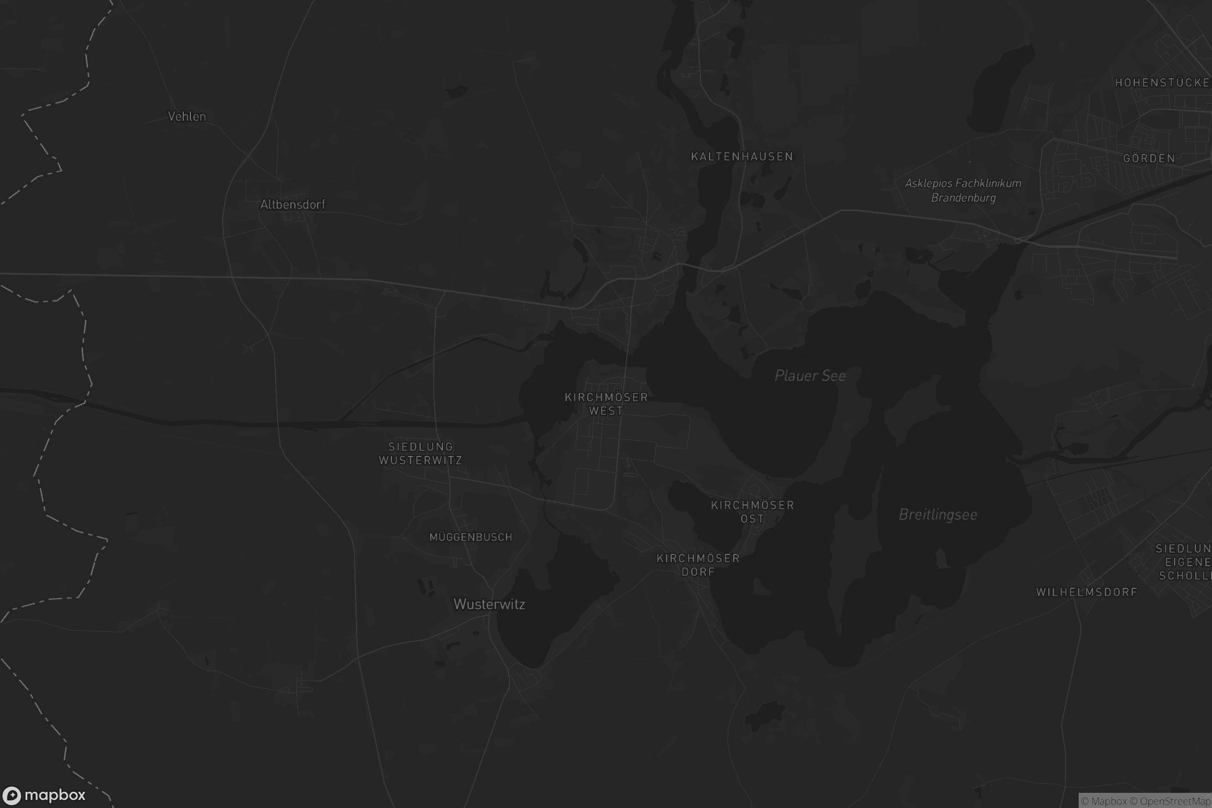 Karte von Kirchmöser West