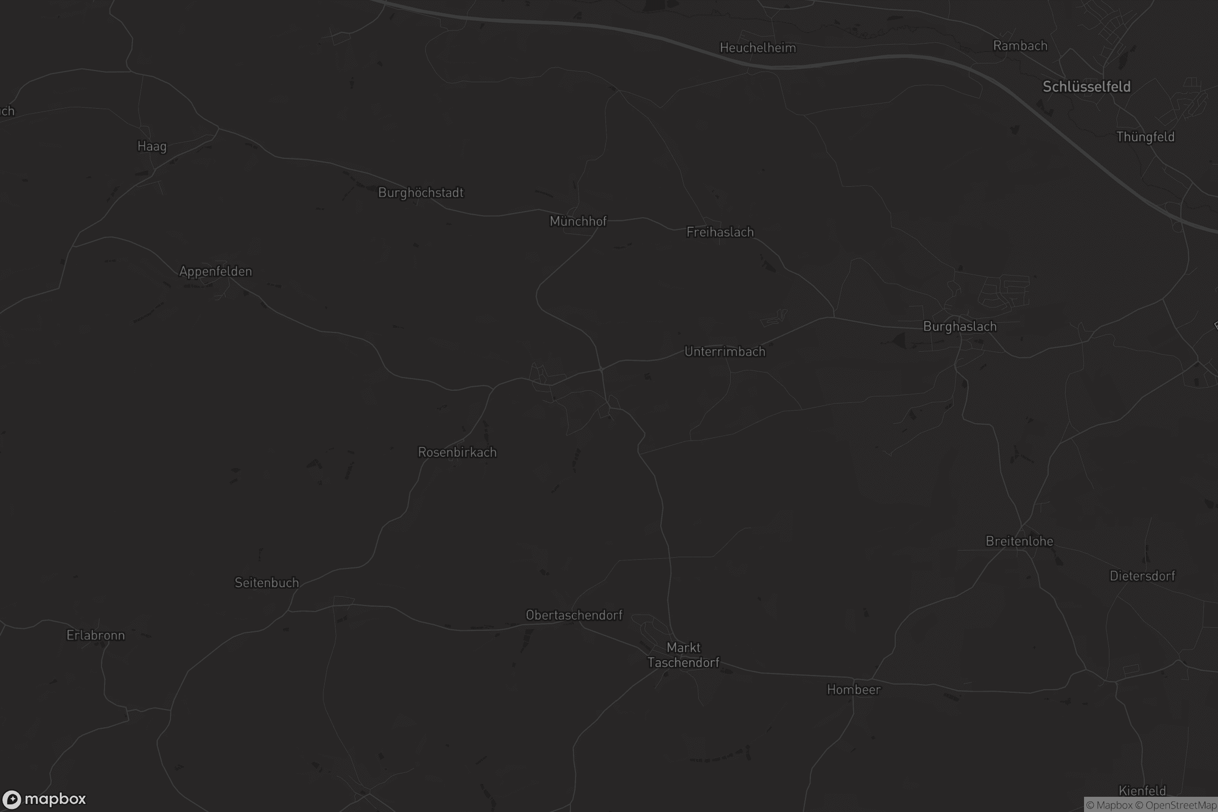 Karte von Kirchrimbach