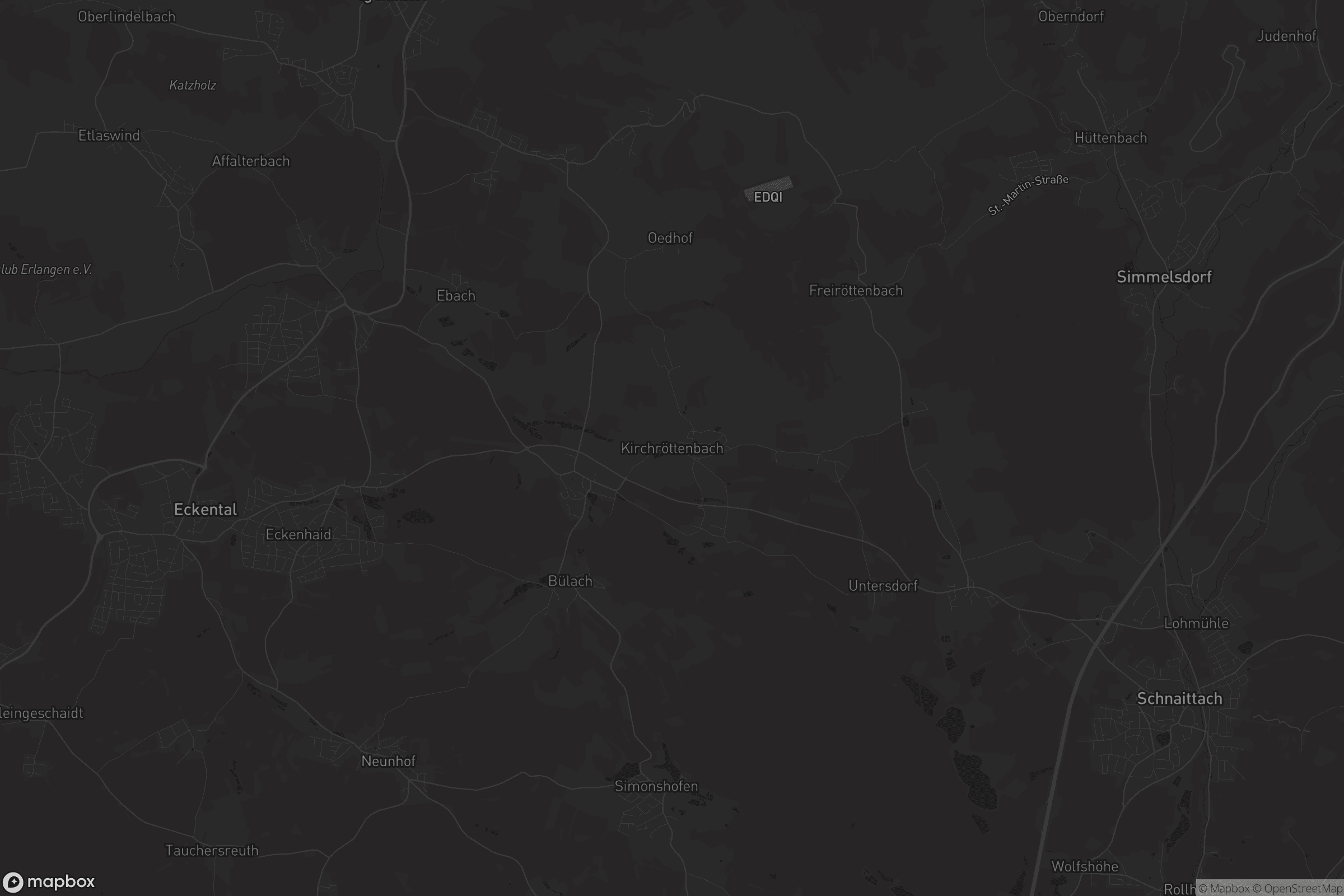 Karte von Kirchröttenbach