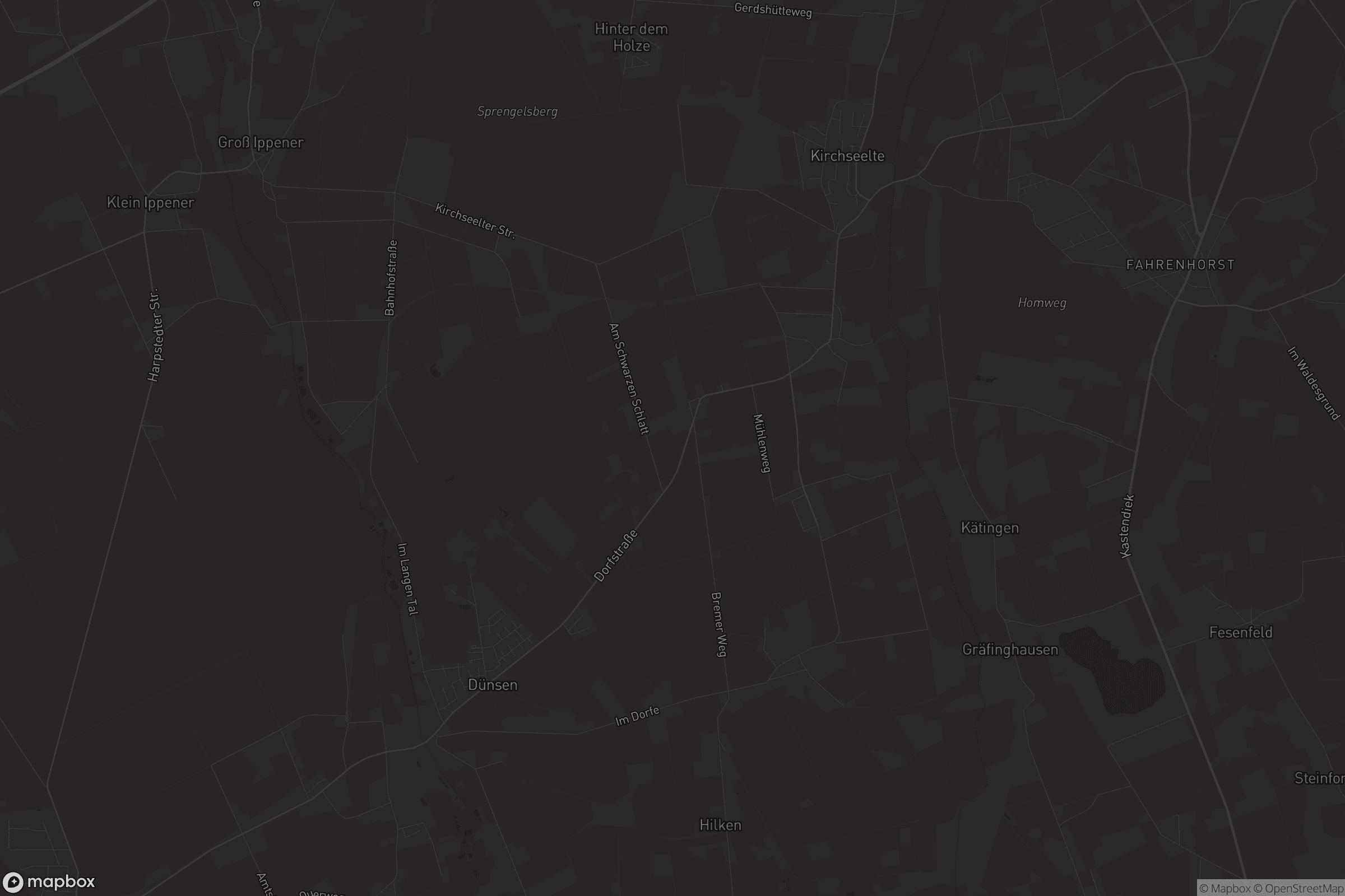 Karte von Kirchseelte