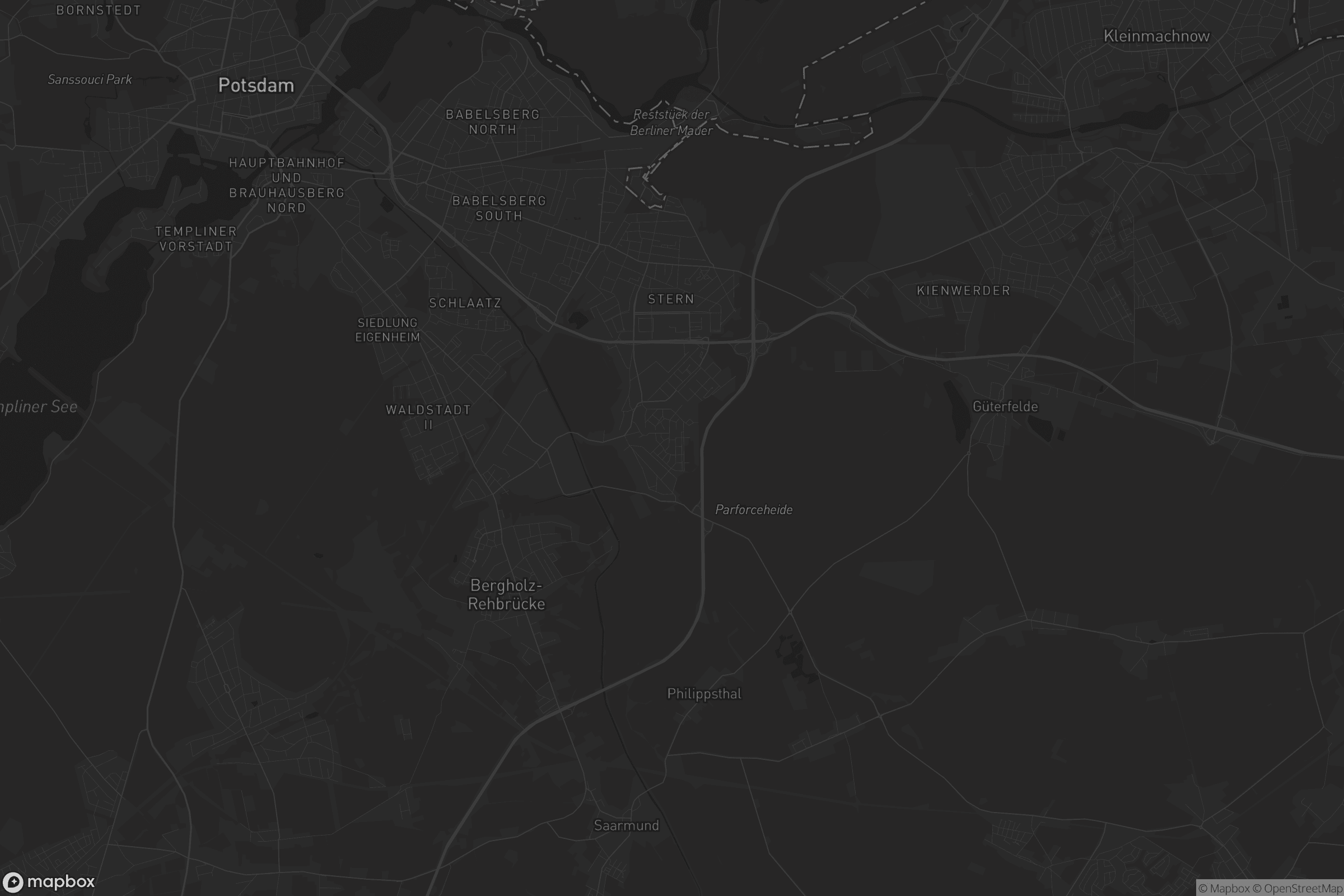 Karte von Kirchsteigfeld