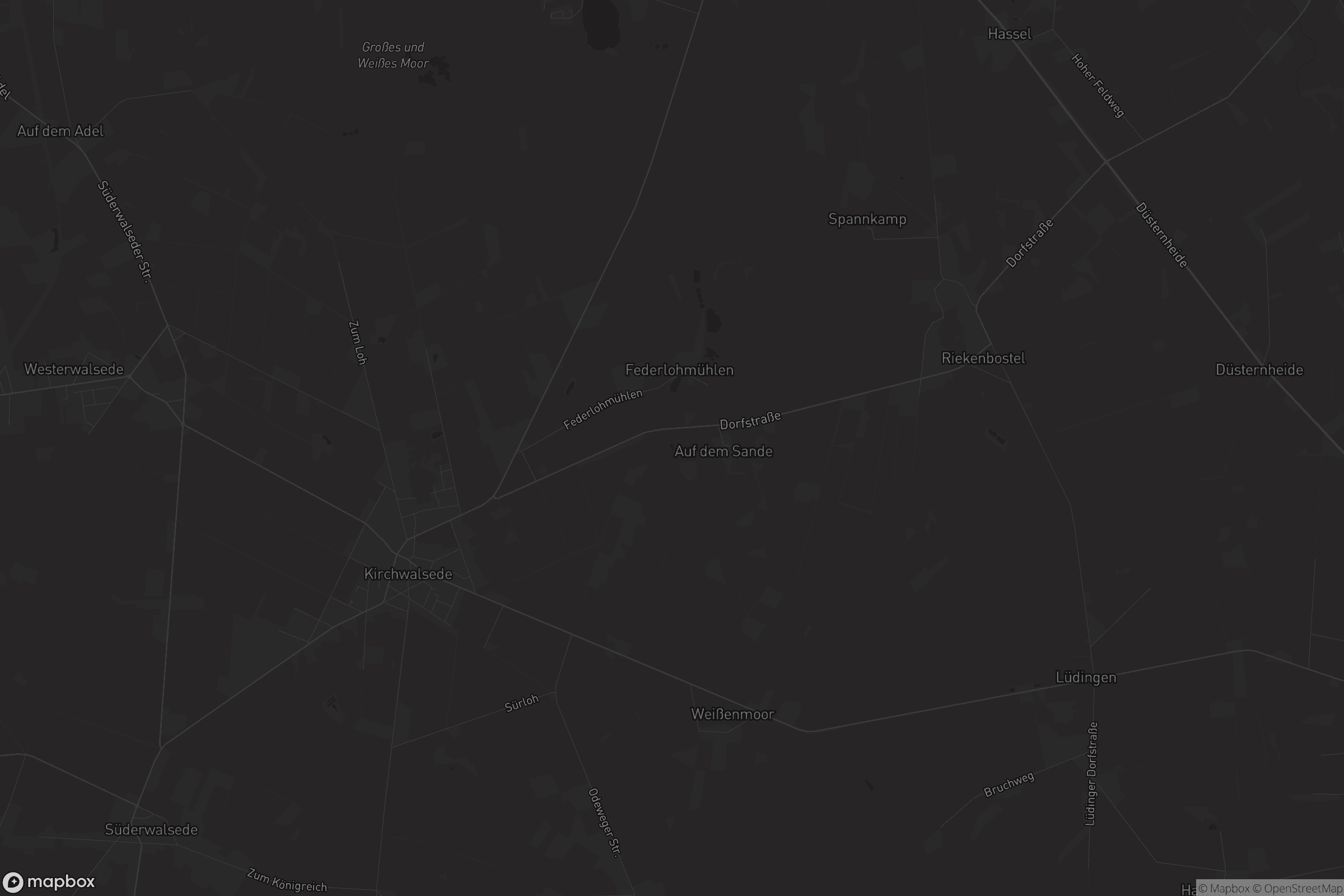 Karte von Kirchwalsede