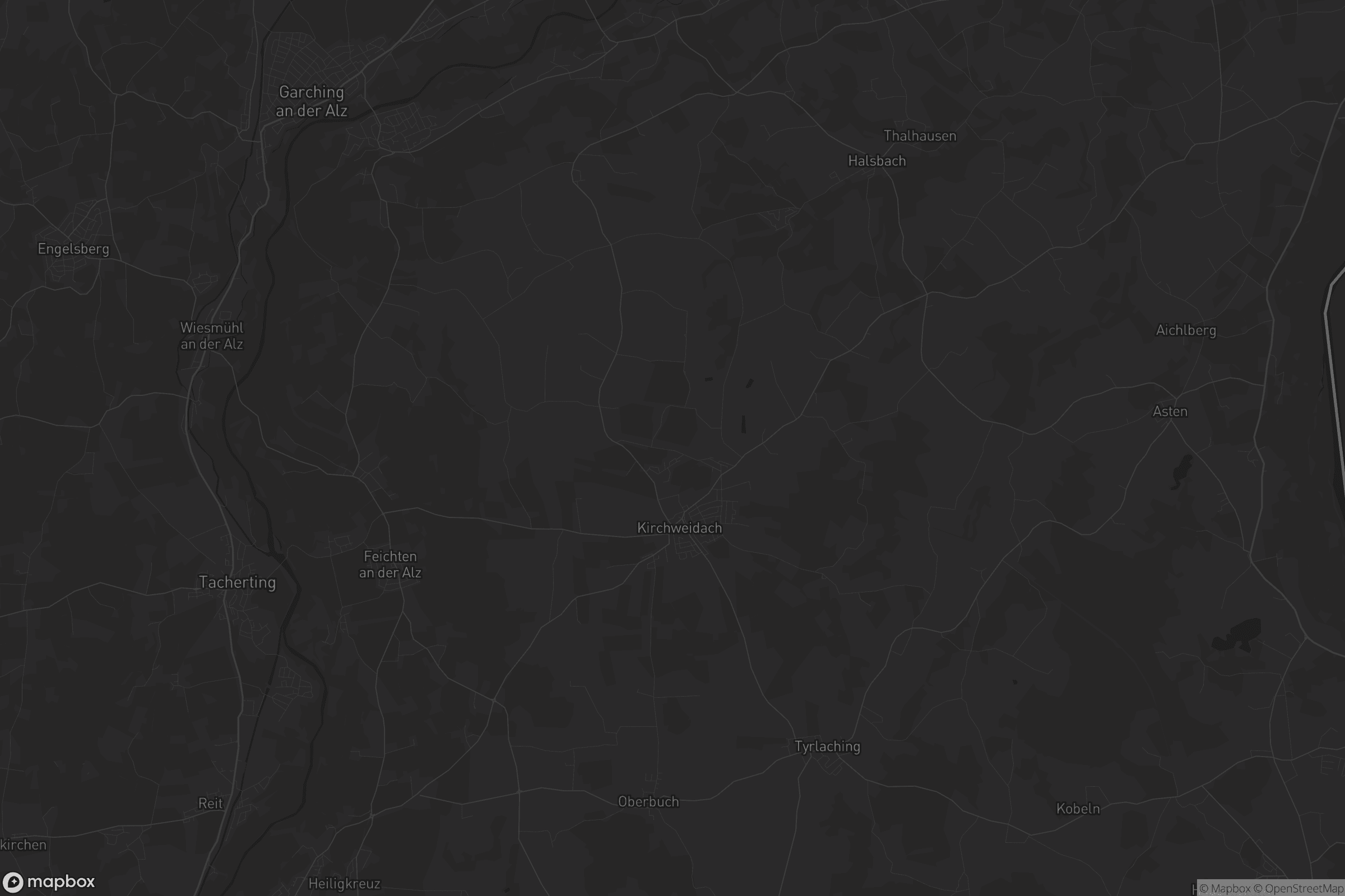 Karte von Kirchweidach (VGem)