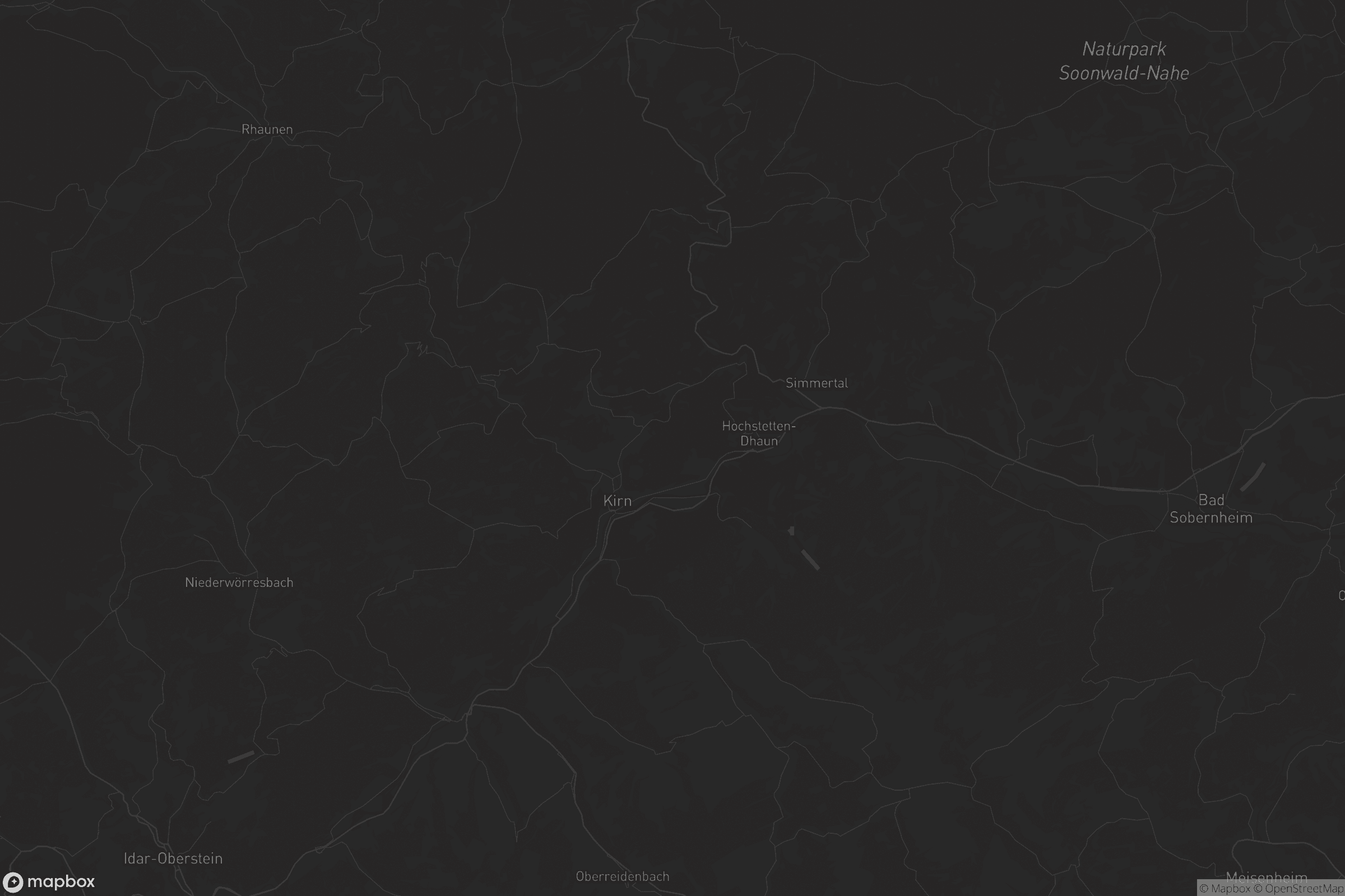 Karte von Kirner Land