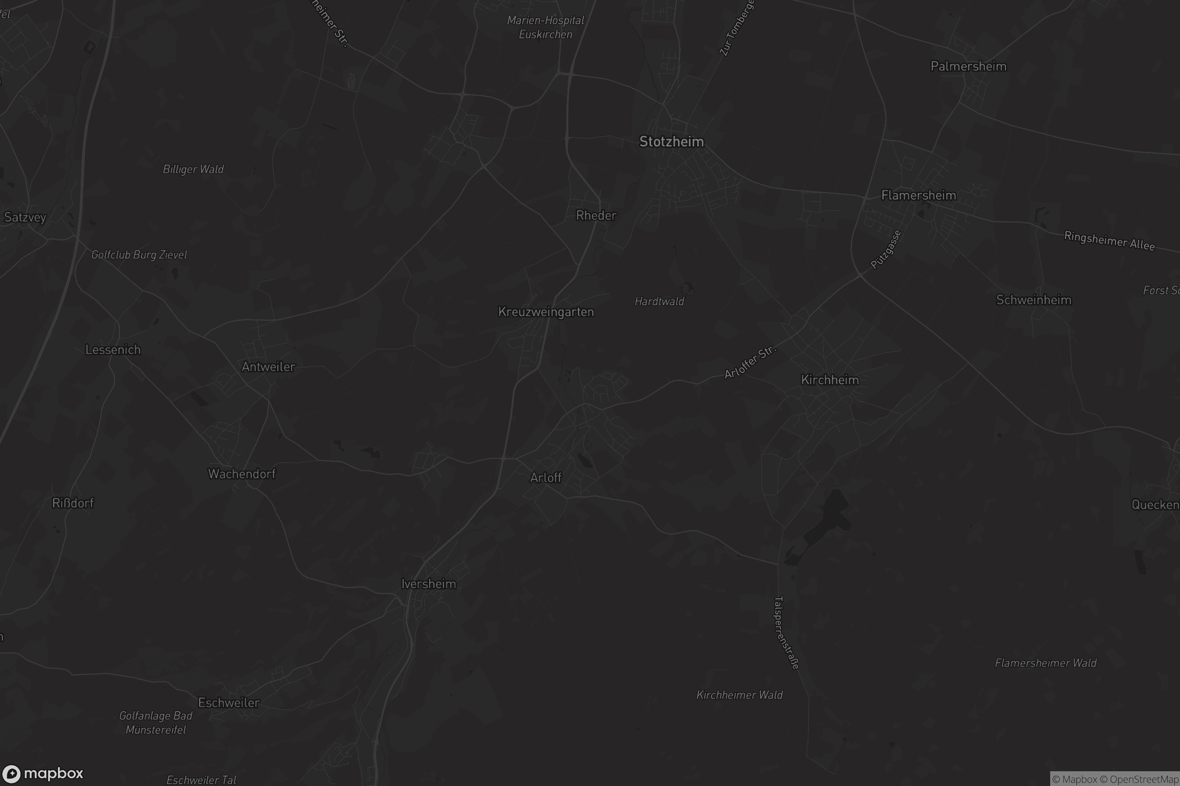 Karte von Kirspenich