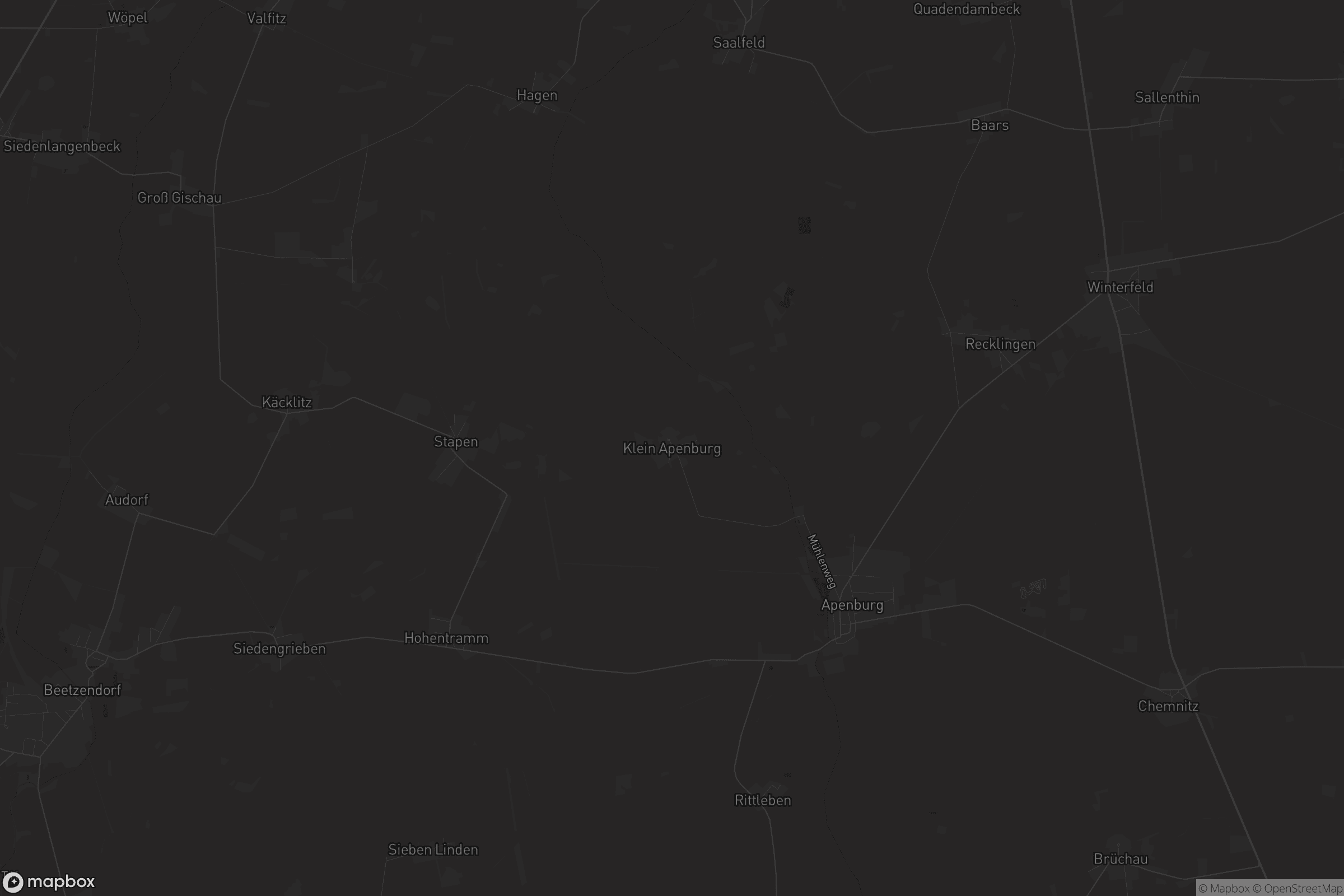 Karte von Klein Apenburg