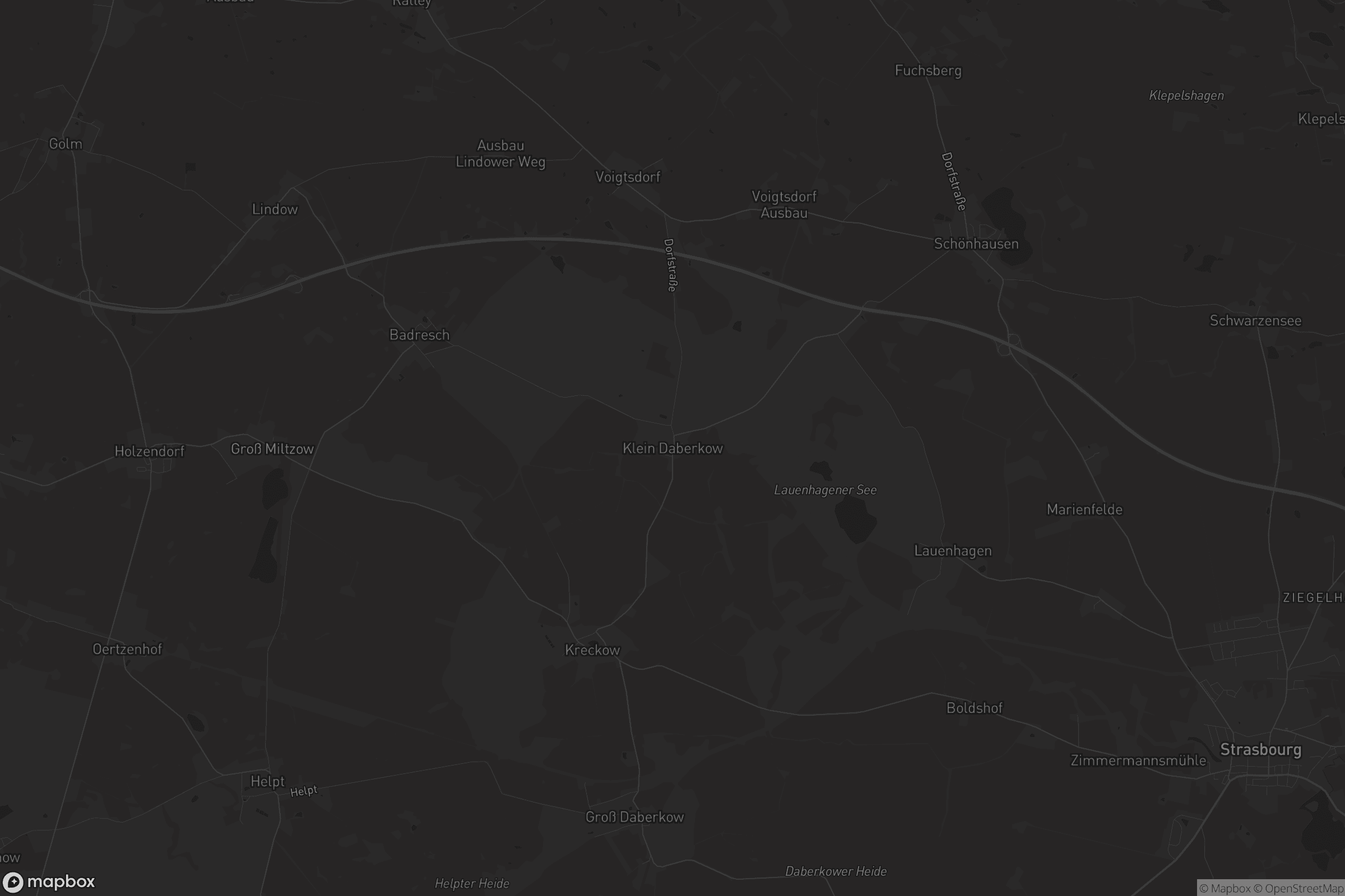 Karte von Klein Daberkow