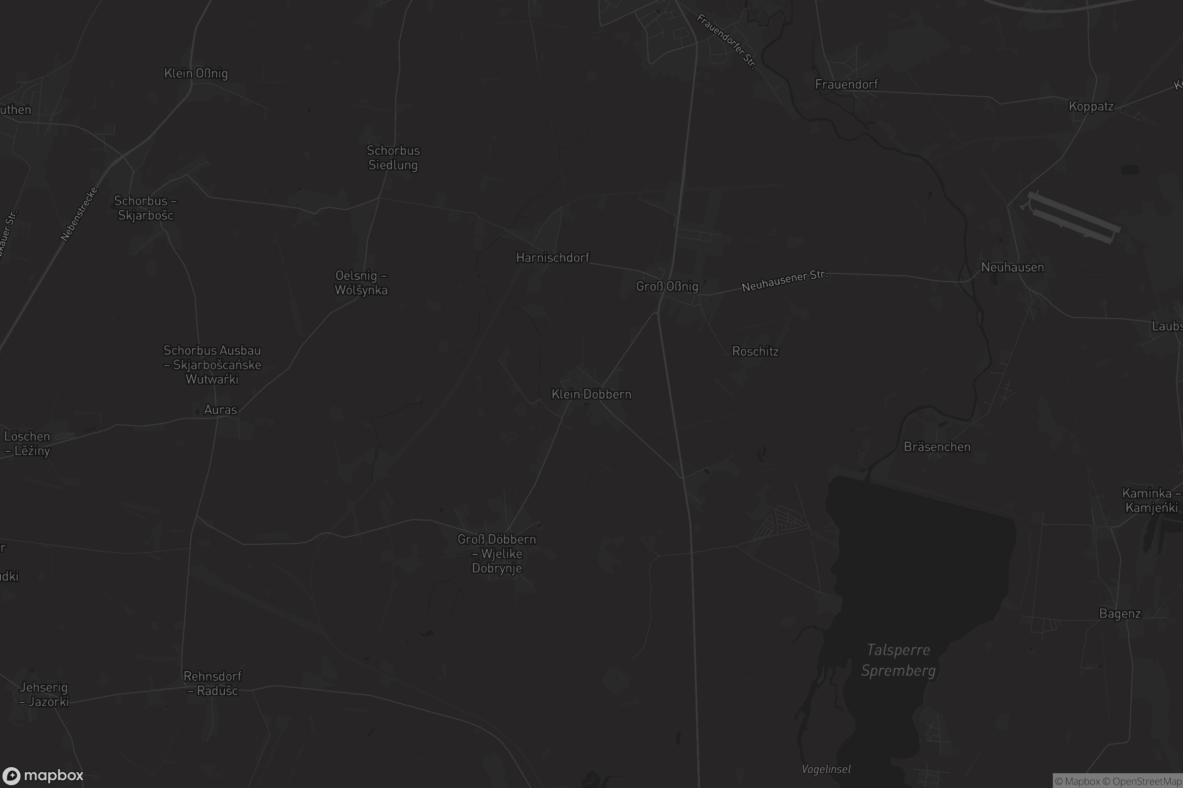 Karte von Klein Döbbern