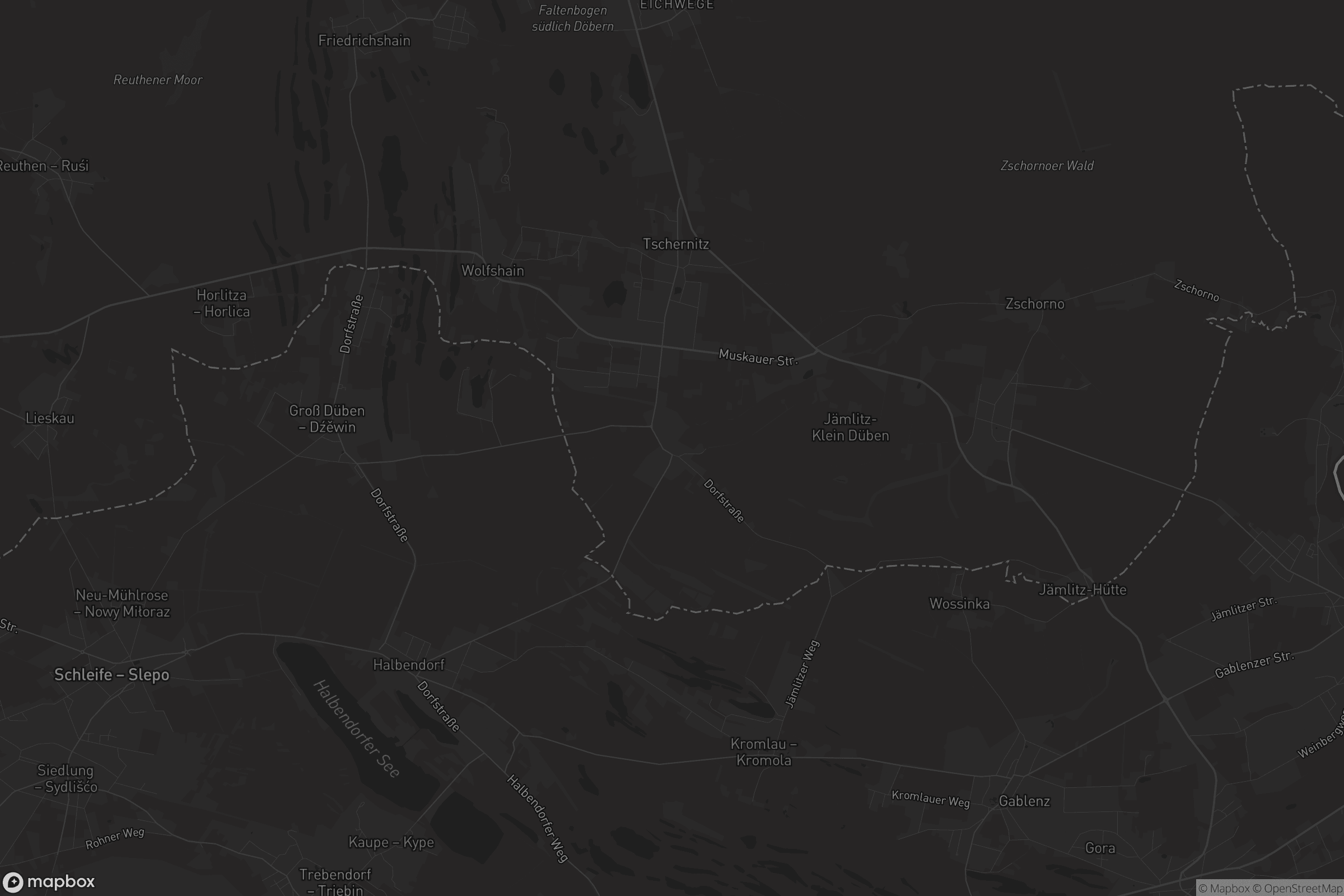 Karte von Klein Düben