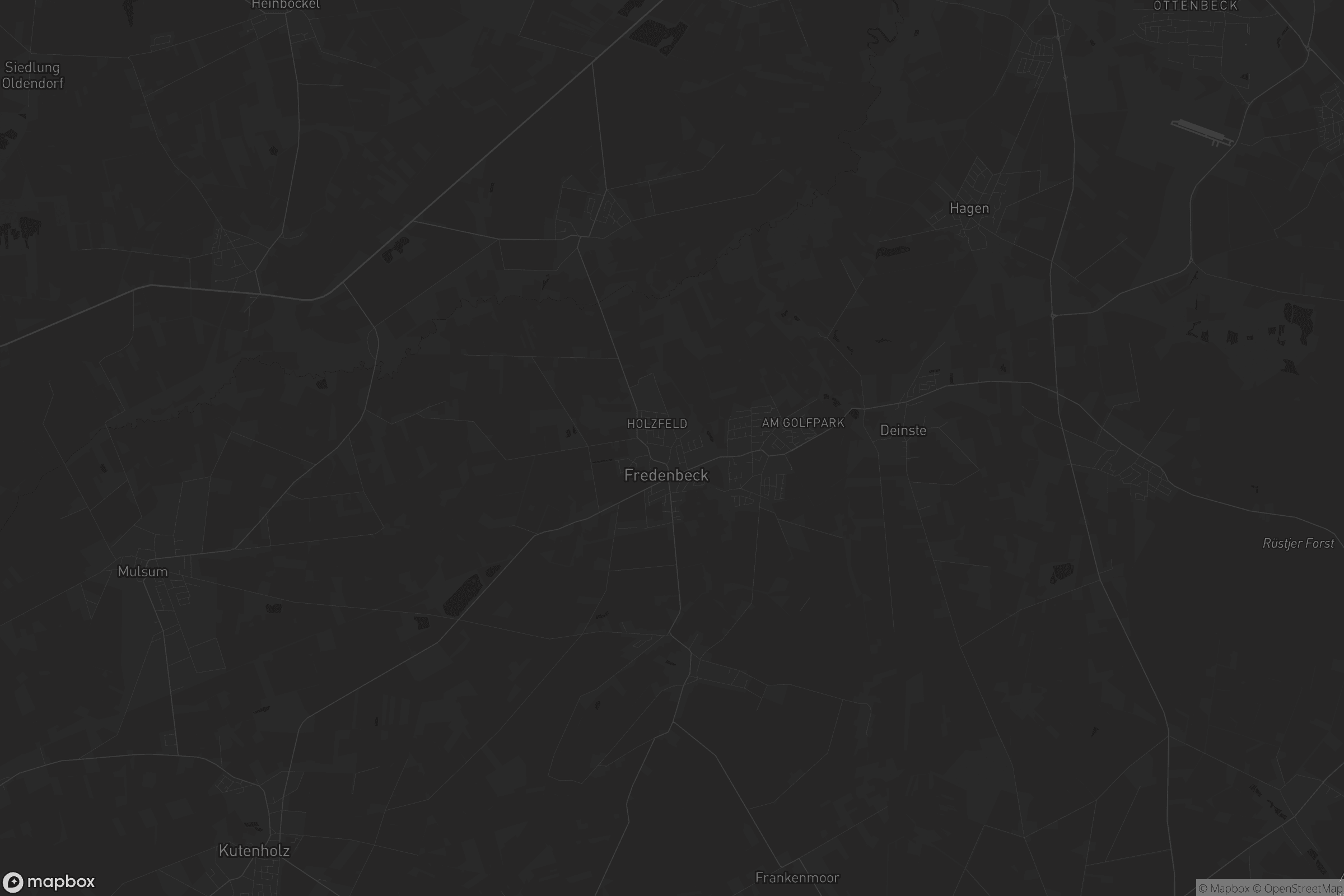 Karte von Klein Fredenbeck