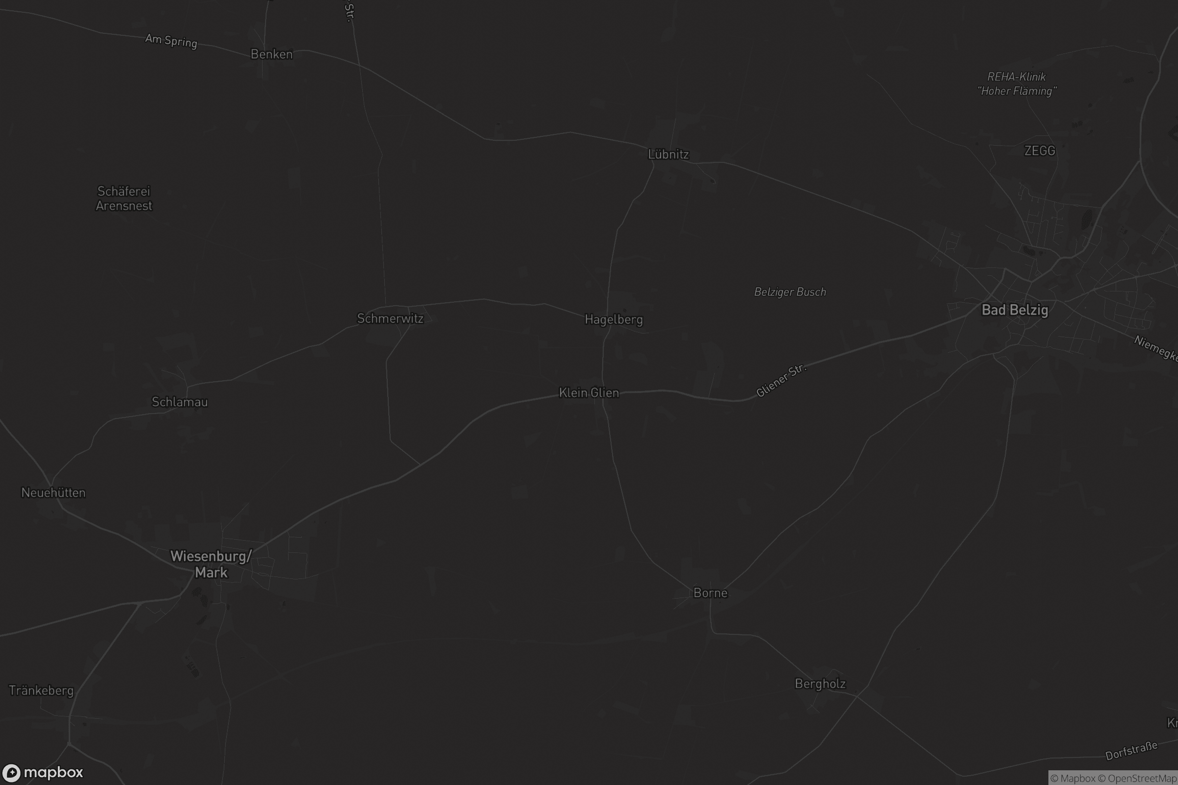 Karte von Klein Glien