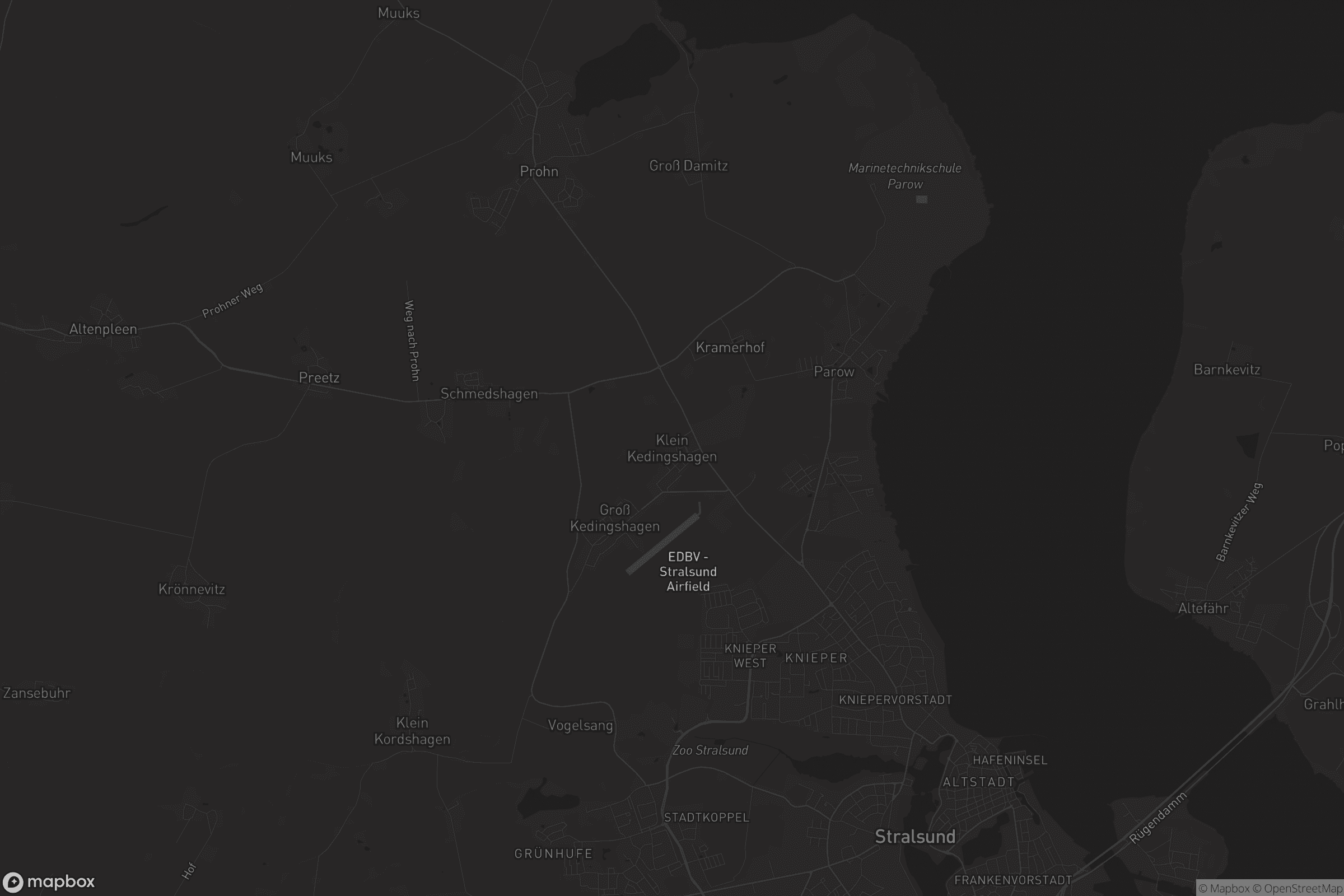 Karte von Klein Kedingshagen