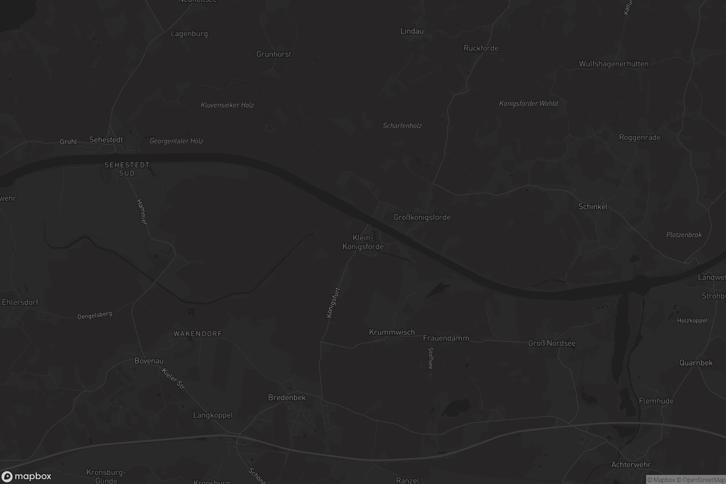 Karte von Klein-Königsförde