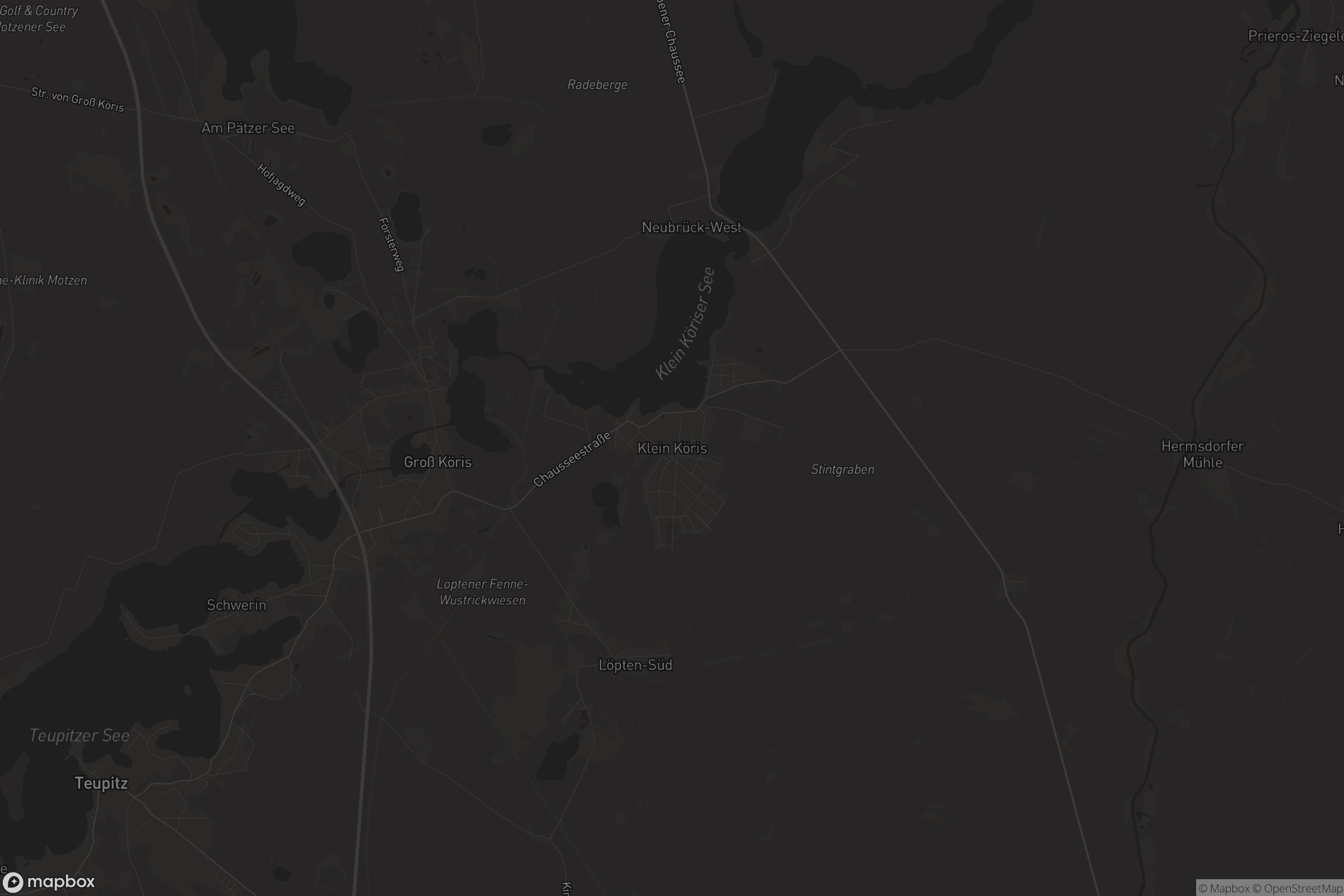 Karte von Klein Köris