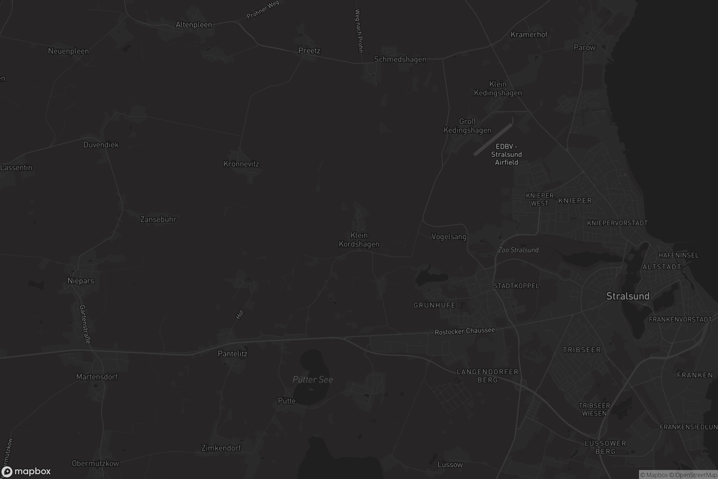 Karte von Klein Kordshagen