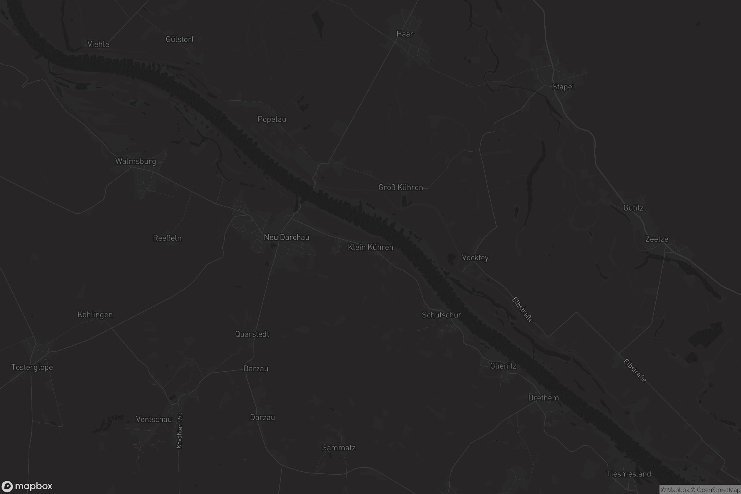 Karte von Klein Kühren