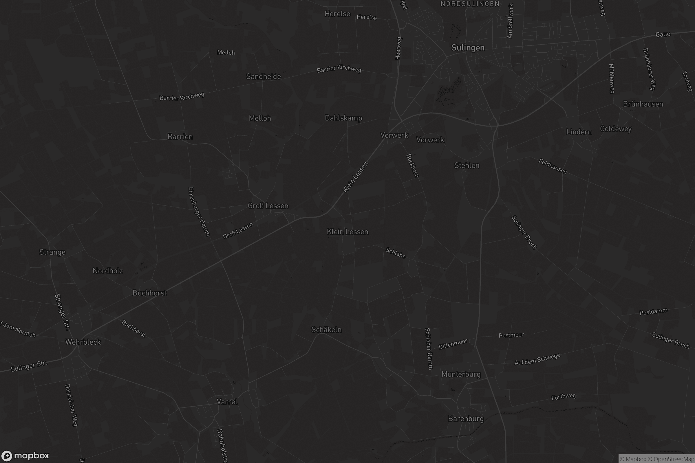 Karte von Klein Lessen