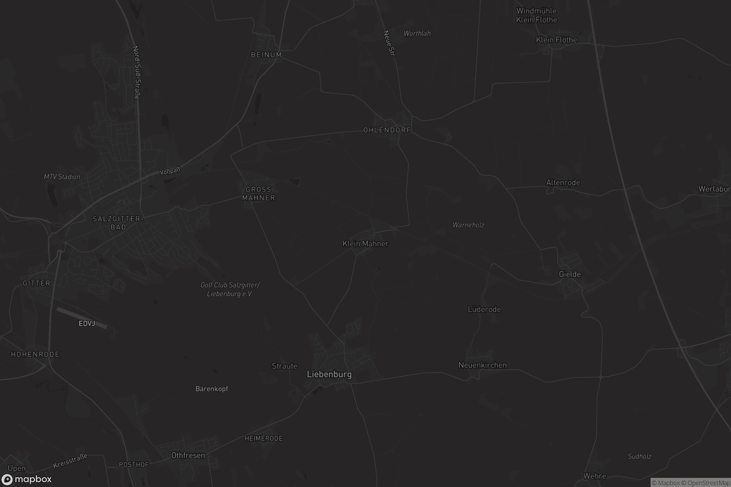 Karte von Klein Mahner