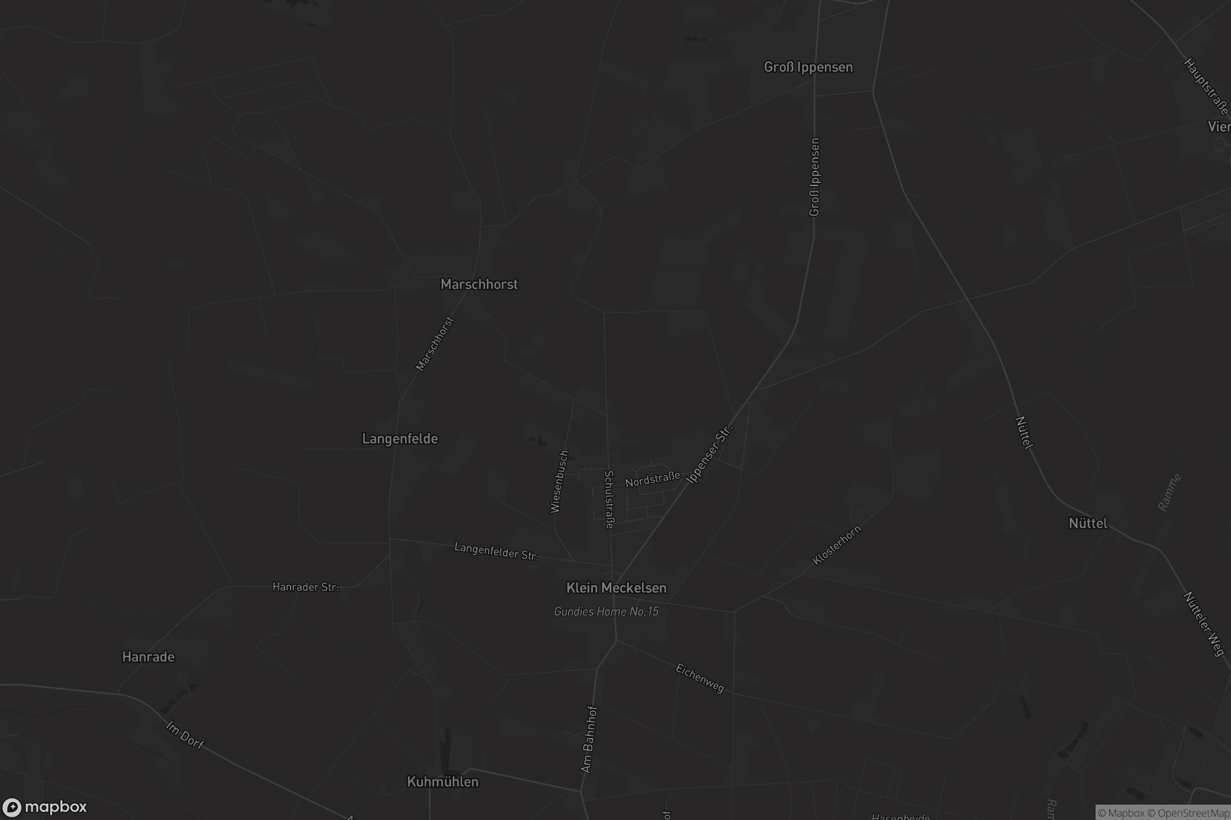 Karte von Klein Meckelsen