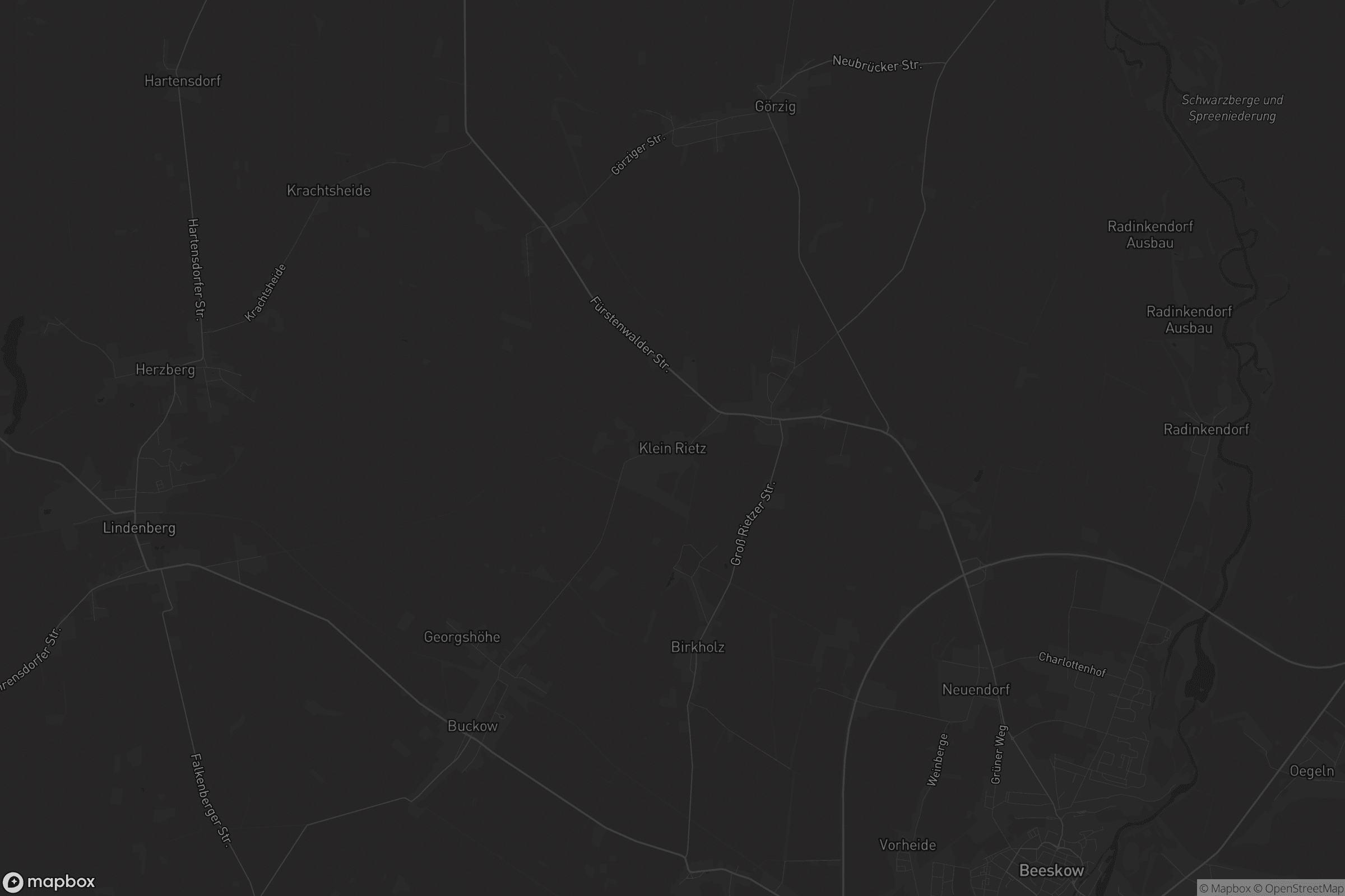 Karte von Klein Rietz