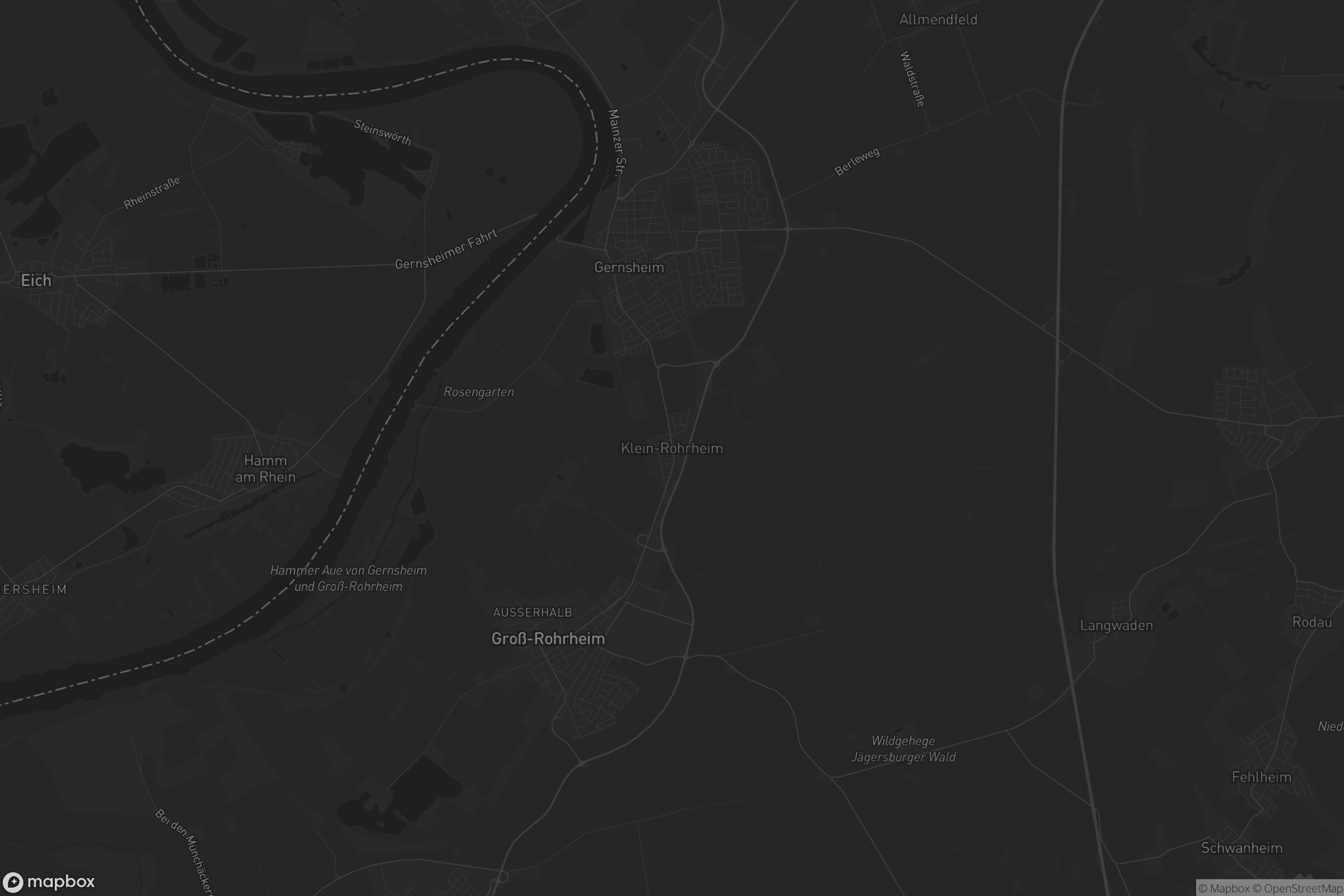 Karte von Klein-Rohrheim