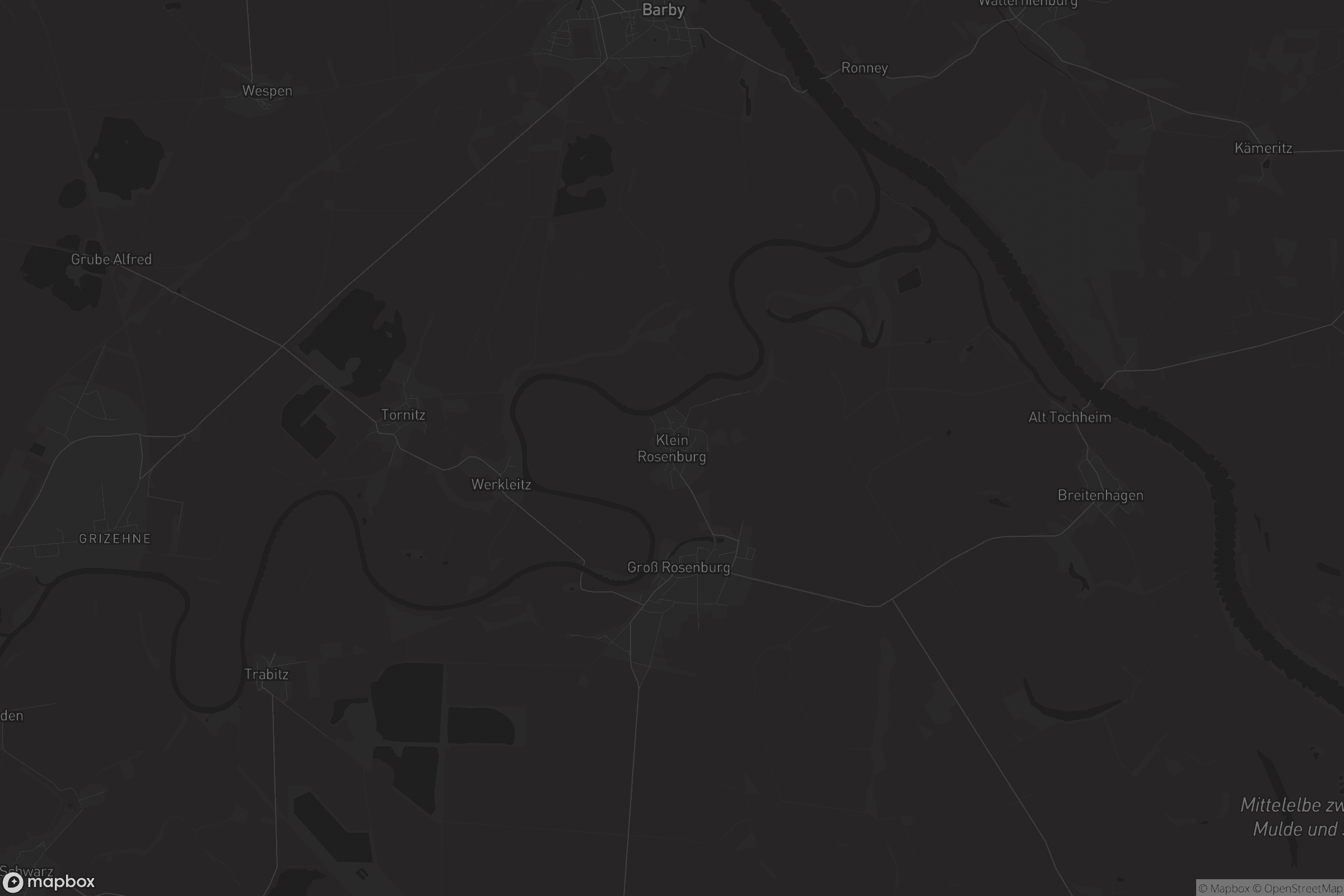 Karte von Klein Rosenburg