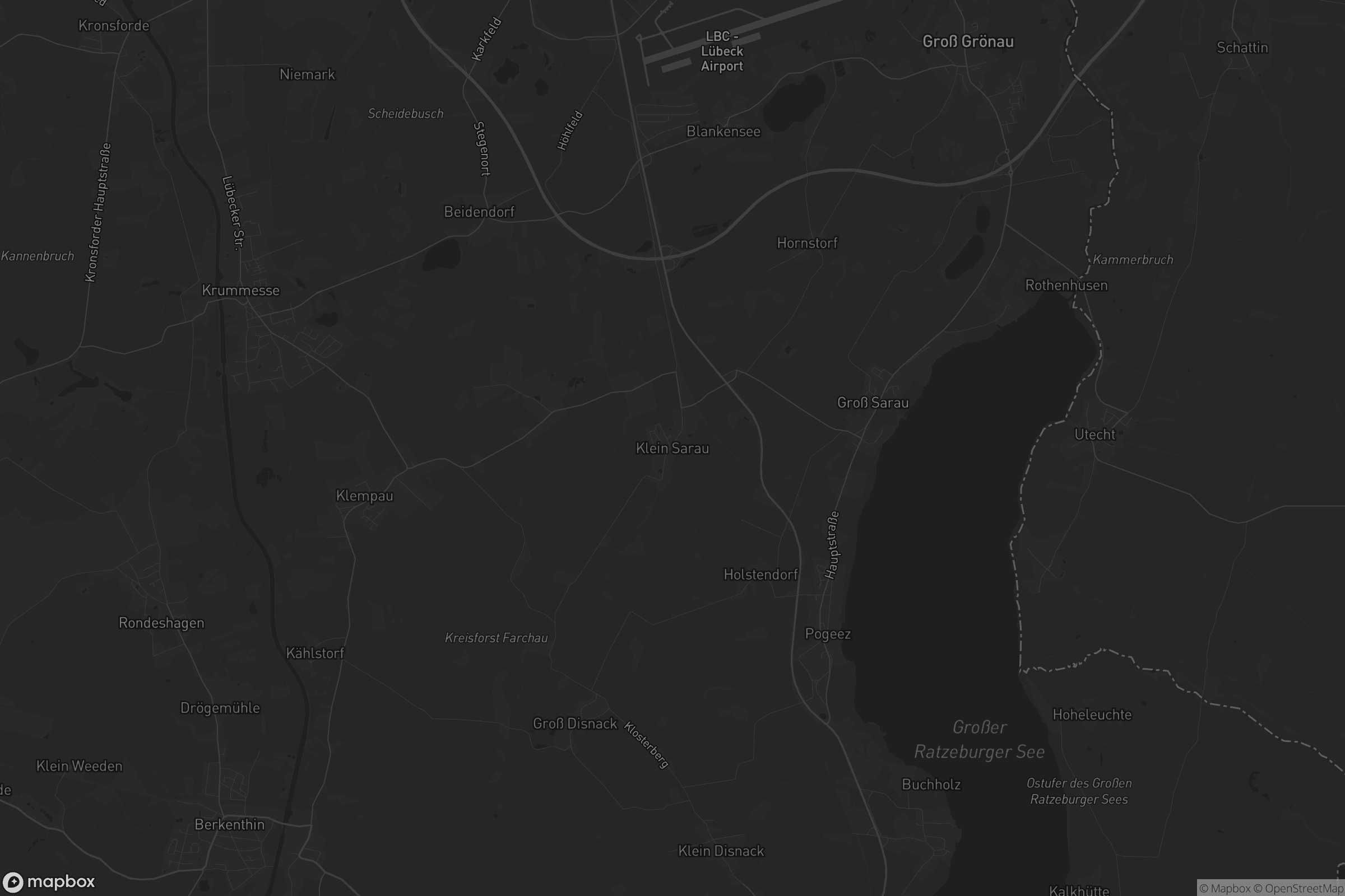 Karte von Klein Sarau