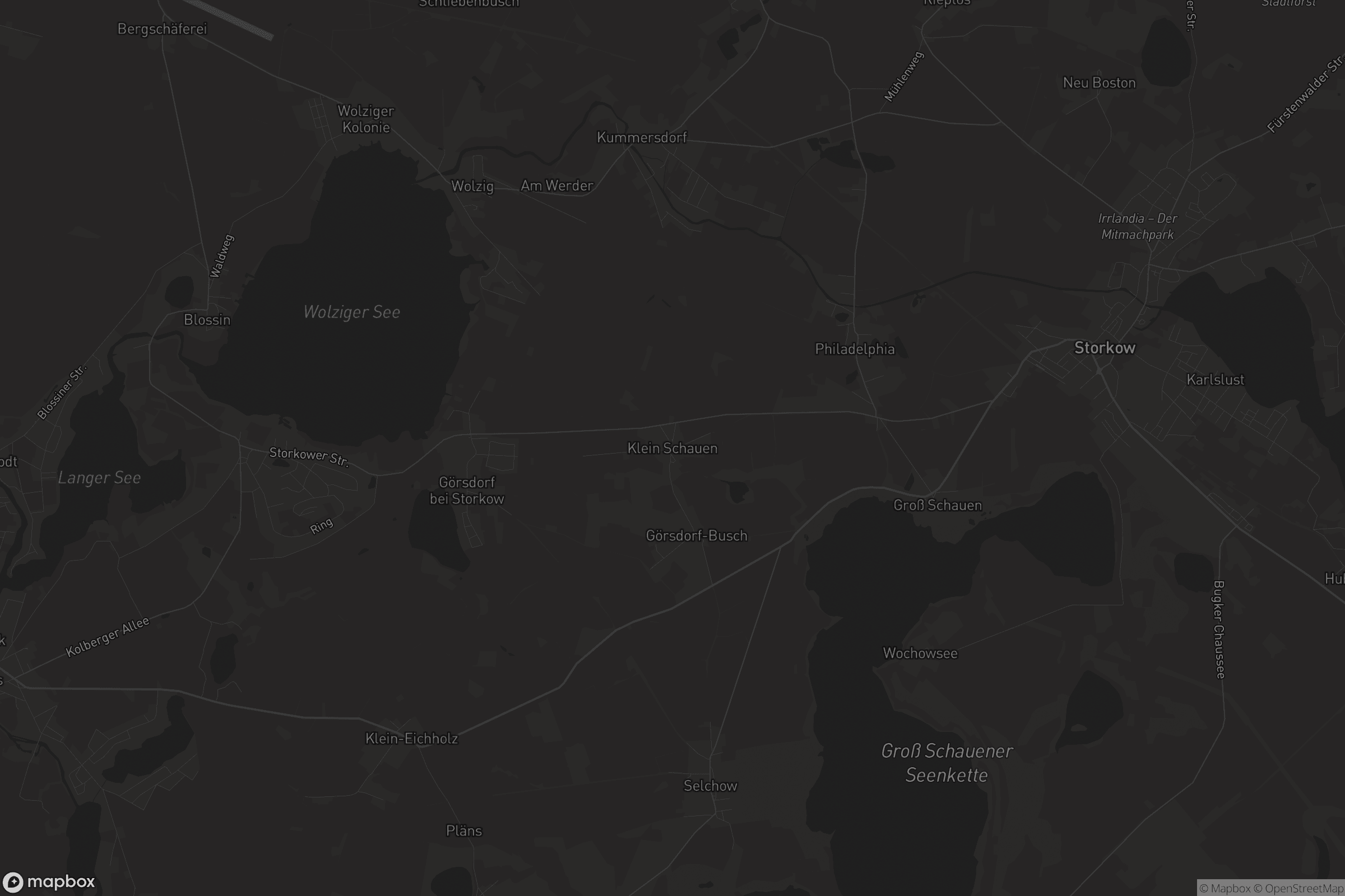 Karte von Klein Schauen