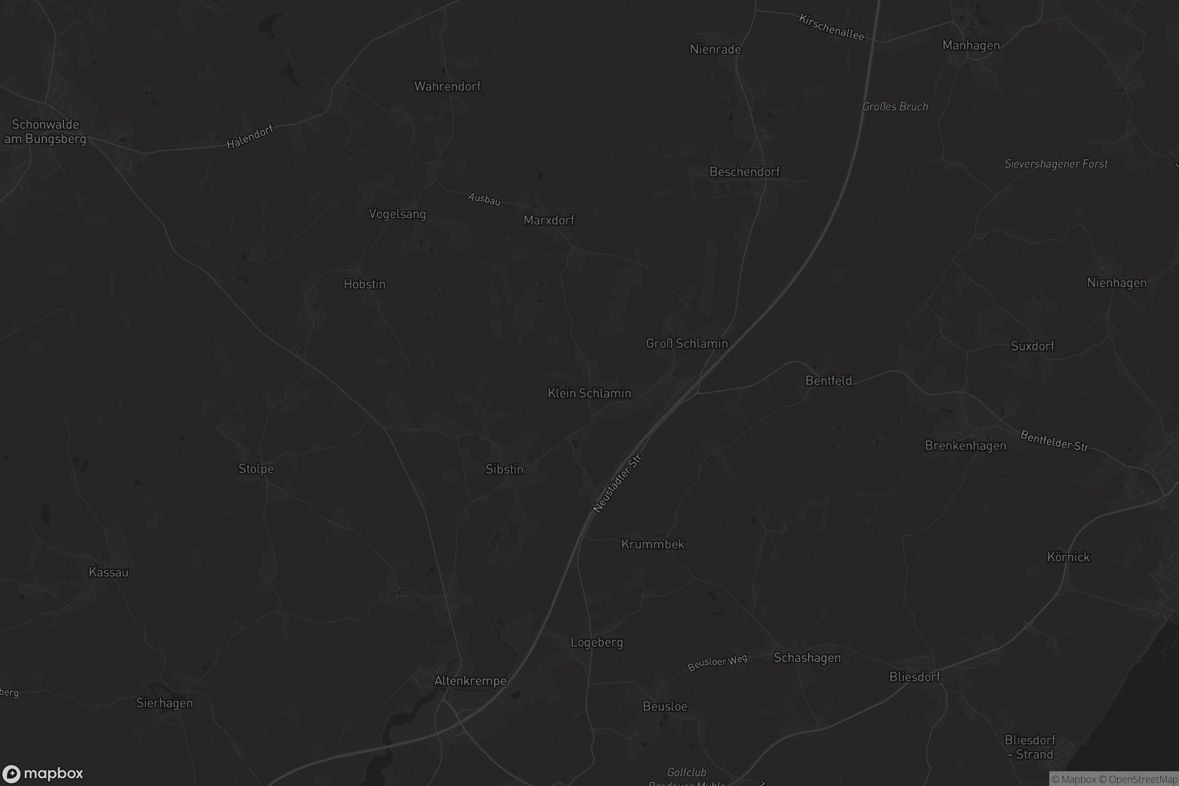 Karte von Klein Schlamin