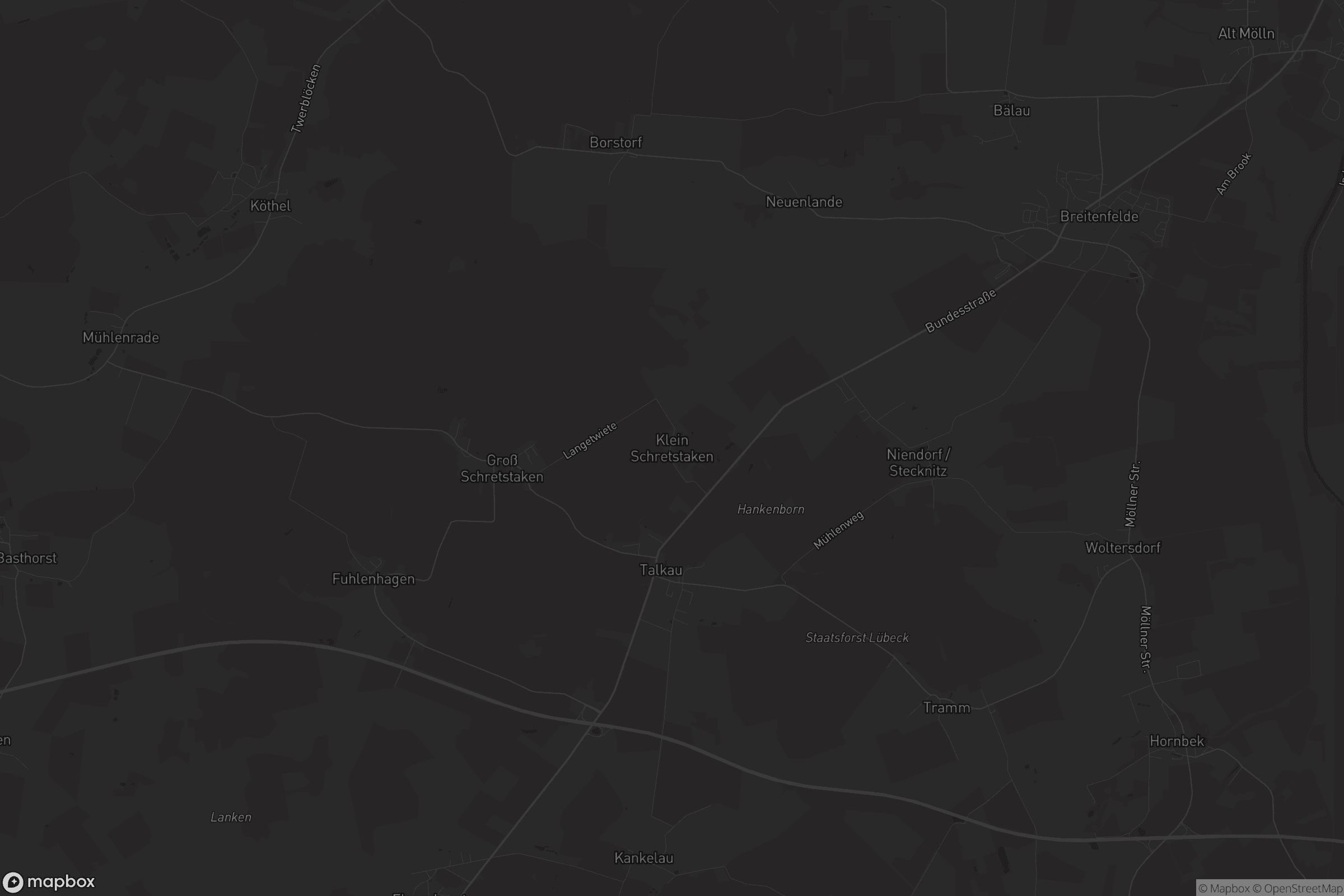 Karte von Klein Schretstaken