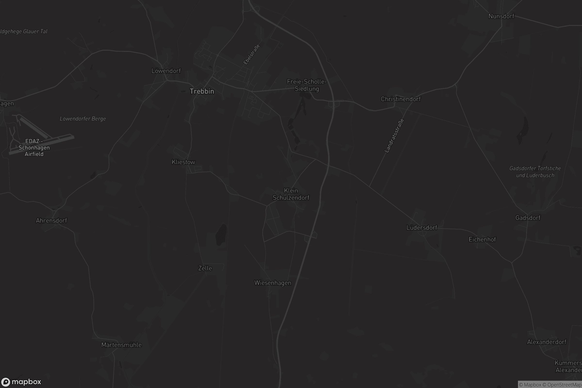 Karte von Klein Schulzendorf