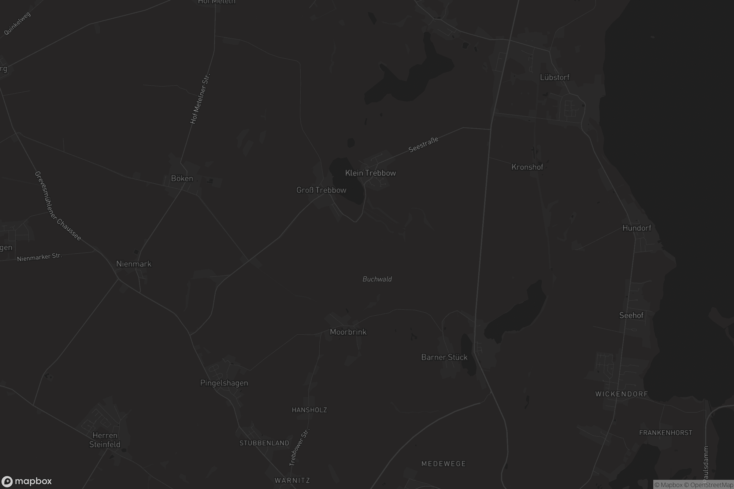 Karte von Klein Trebbow