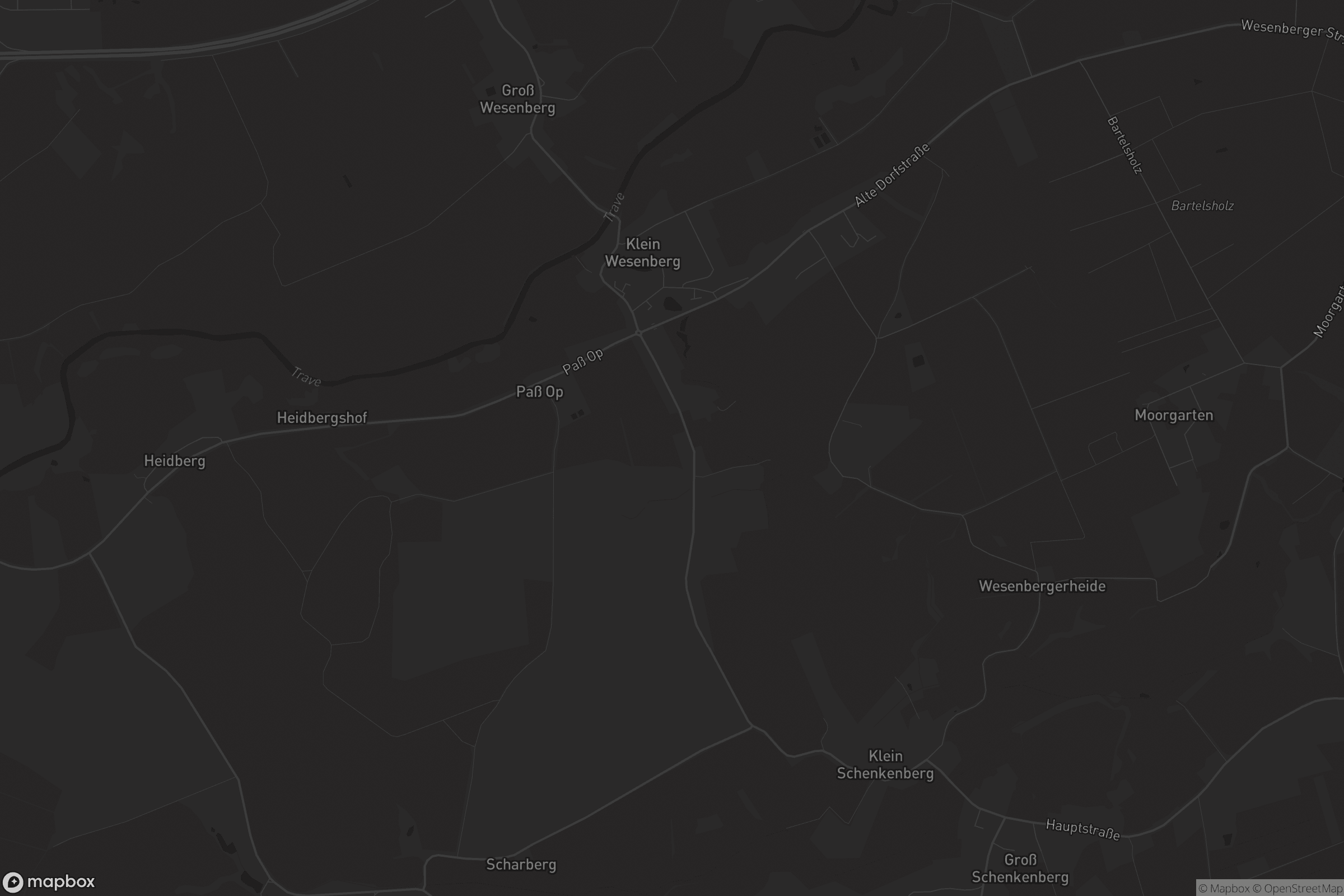 Karte von Klein Wesenberg