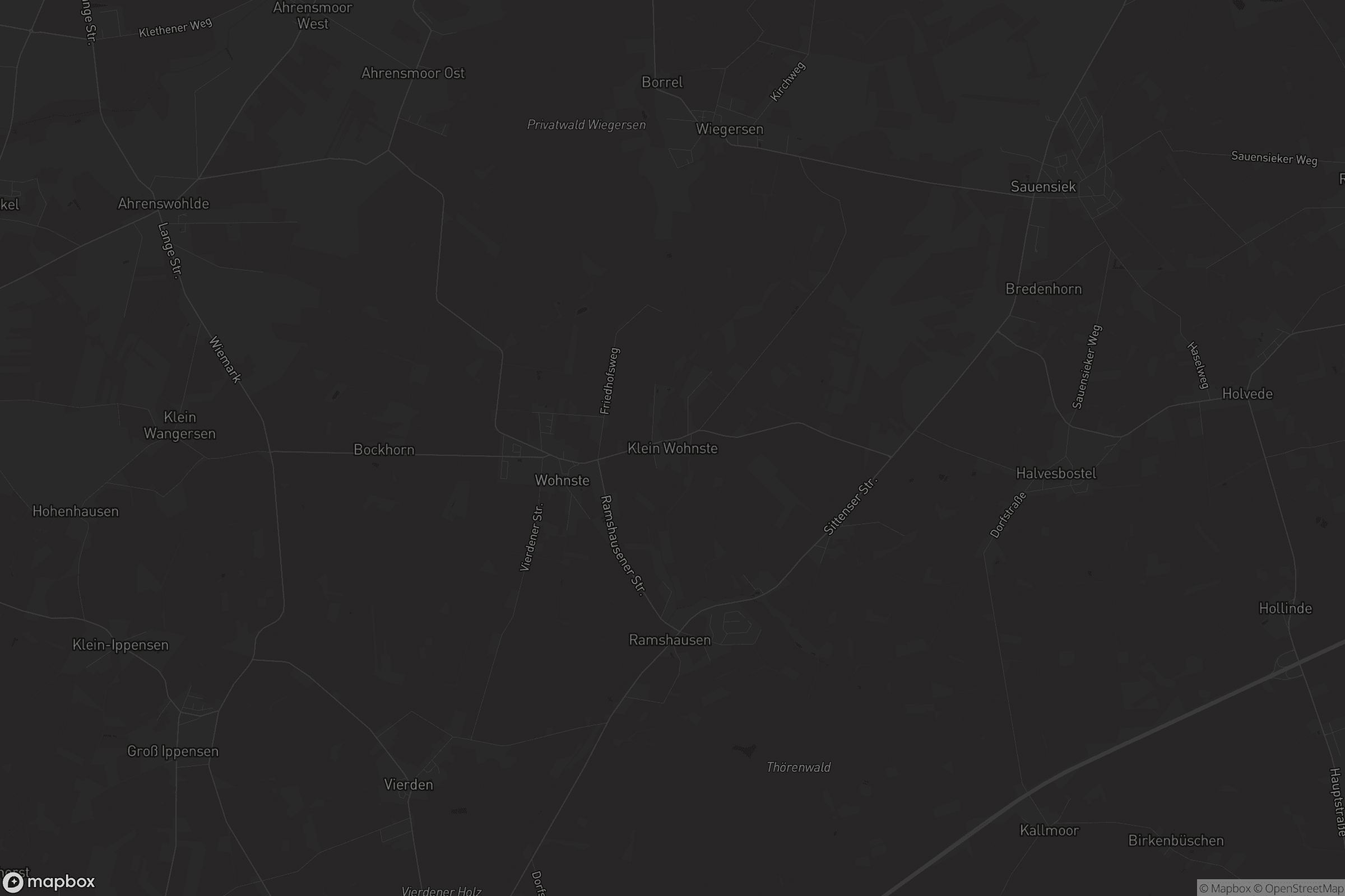 Karte von Klein Wohnste