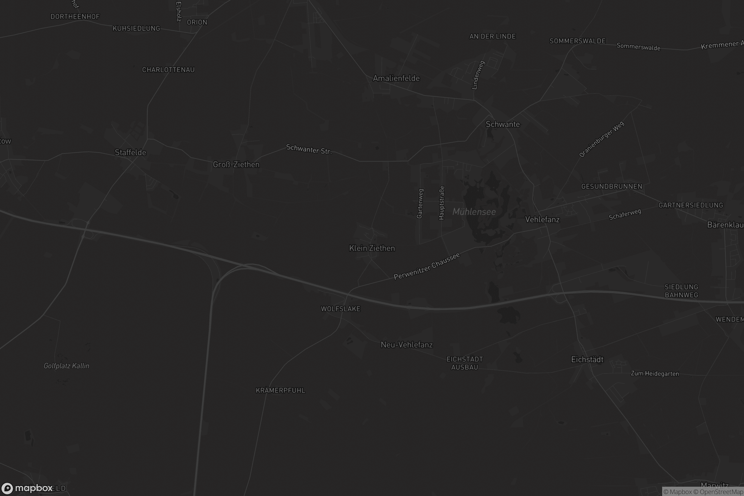 Karte von Klein Ziethen