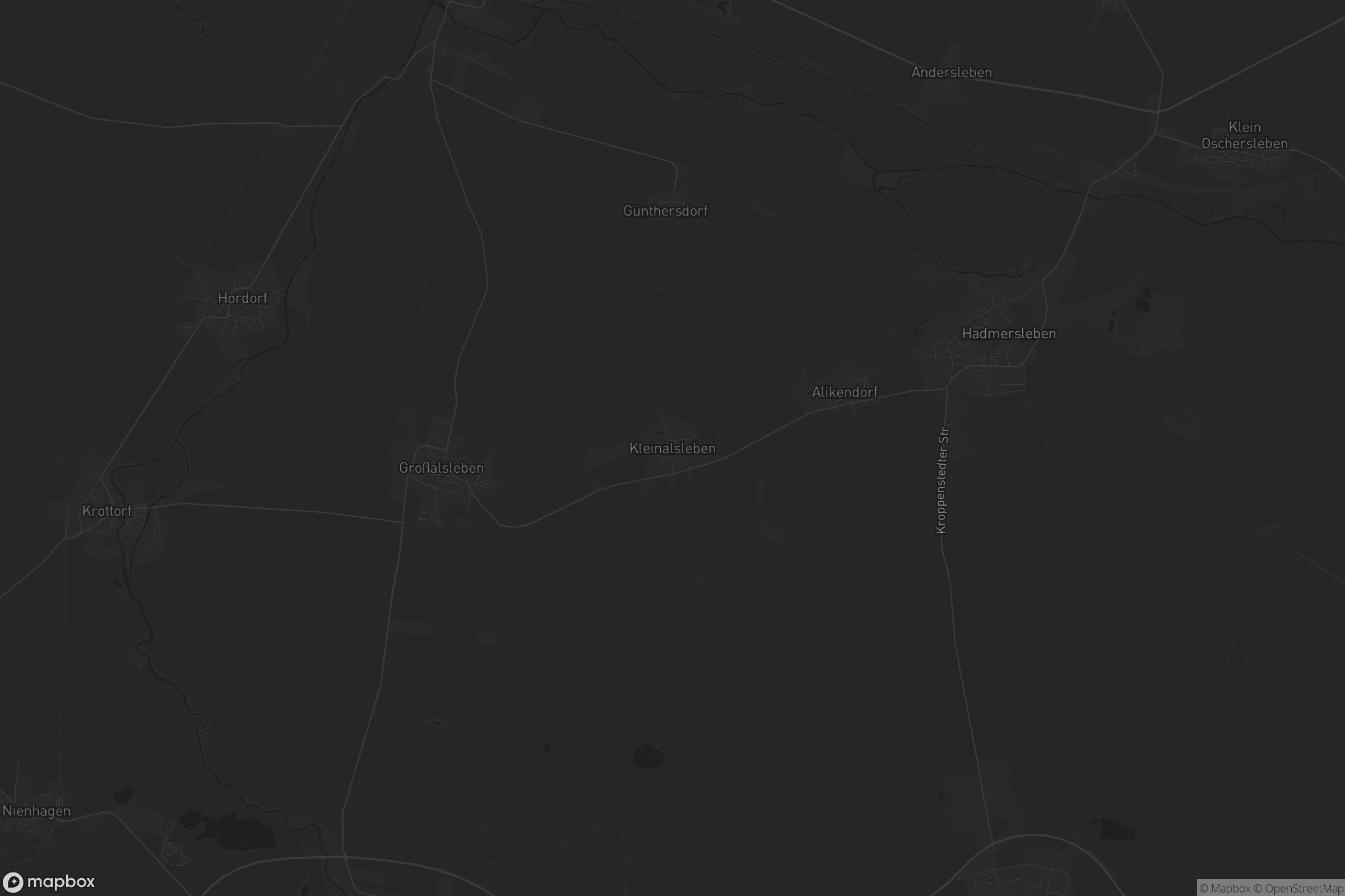 Karte von Kleinalsleben